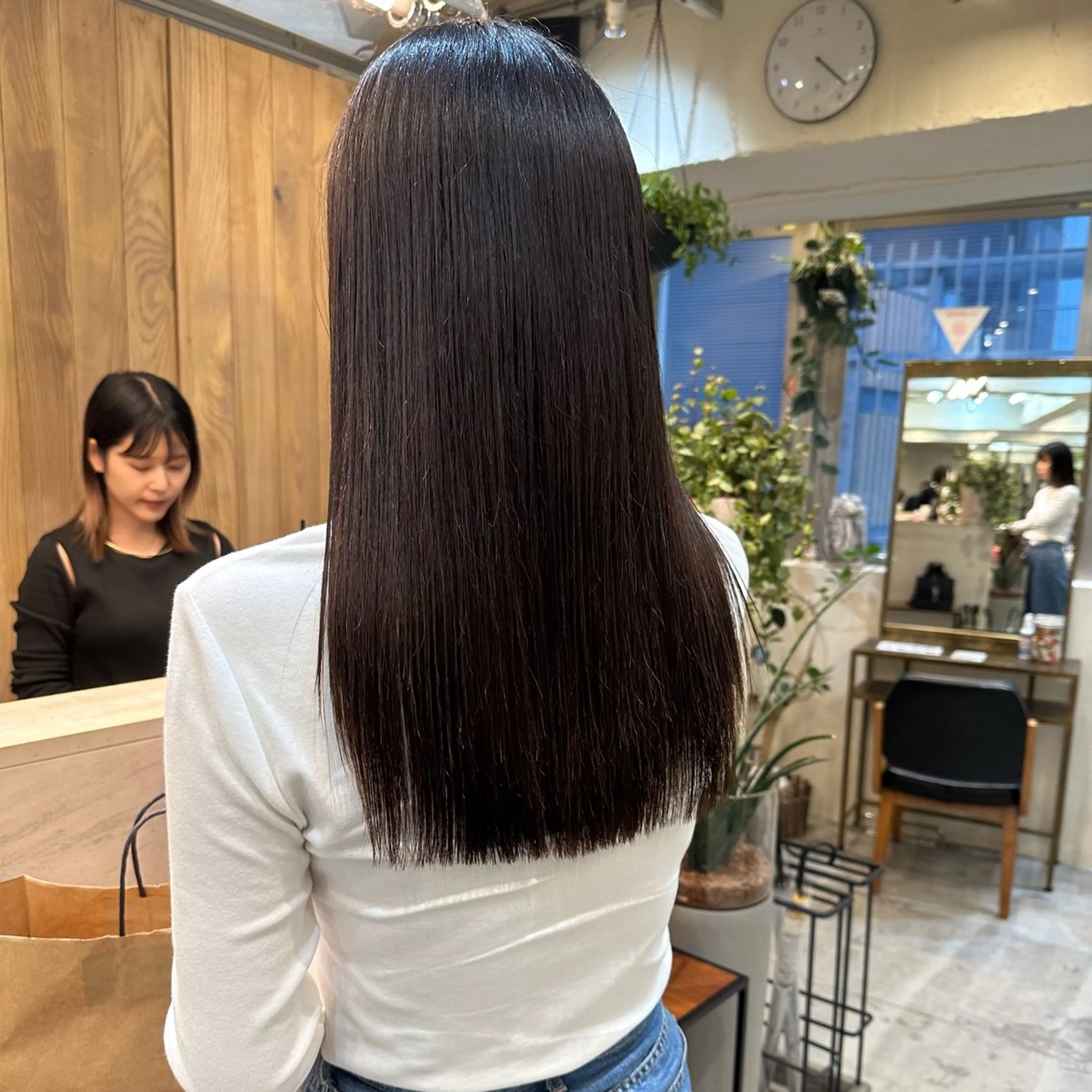 ロング カット 銀 座のヘアスタイル