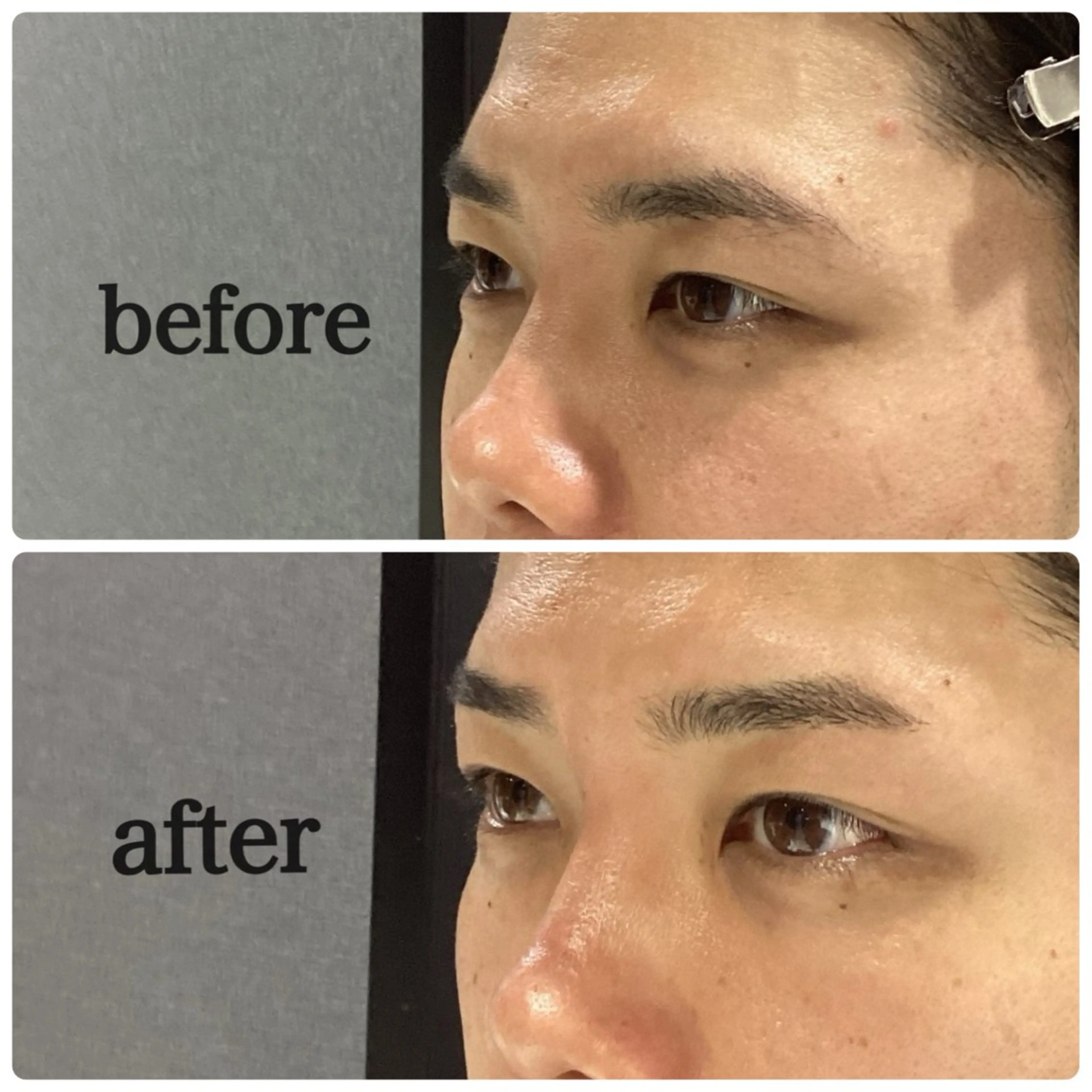 アイブロウ メンズ専用アイブロウサロンCREA所属・Fukunaga emiの眉毛・アイブロウイメージ