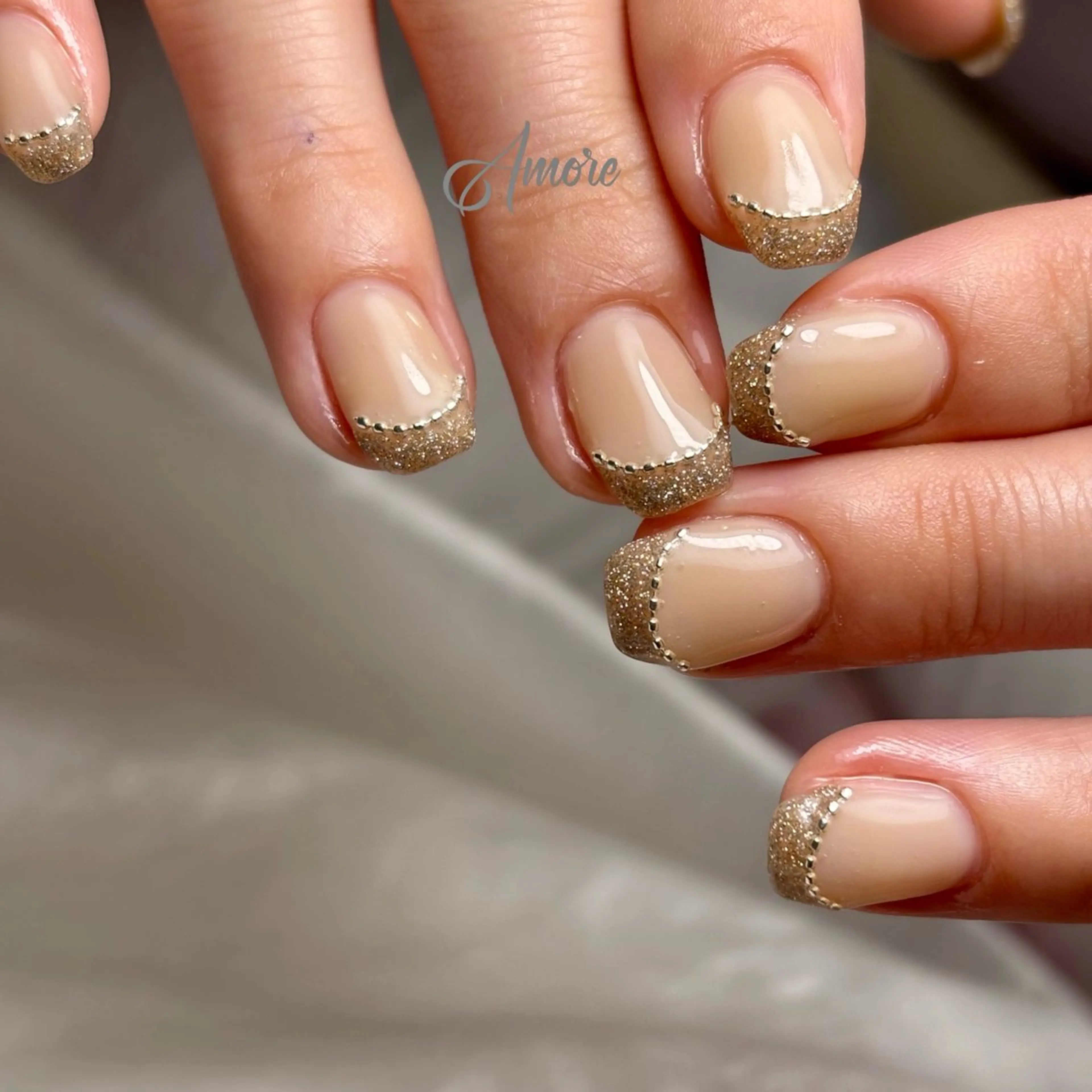 ネイル ジェルネイル キラキラネイル 韓国ネイル マグネットネイル パラジェル You kyehwaのネイルデザイン