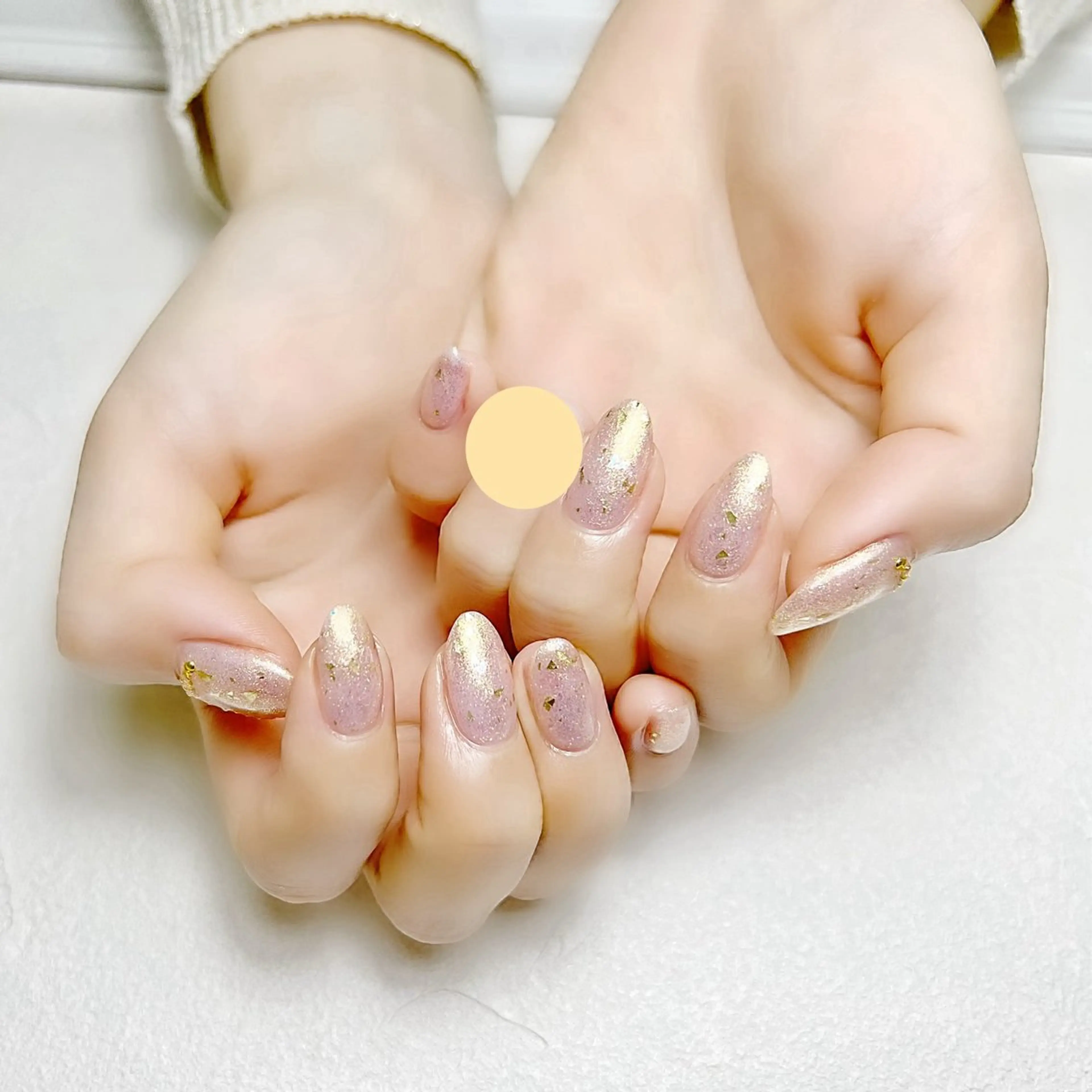 ネイル アートネイル ラメ(グリッター) オフィスネイル ワンカラーネイル rouse nail RISATOのネイルデザイン