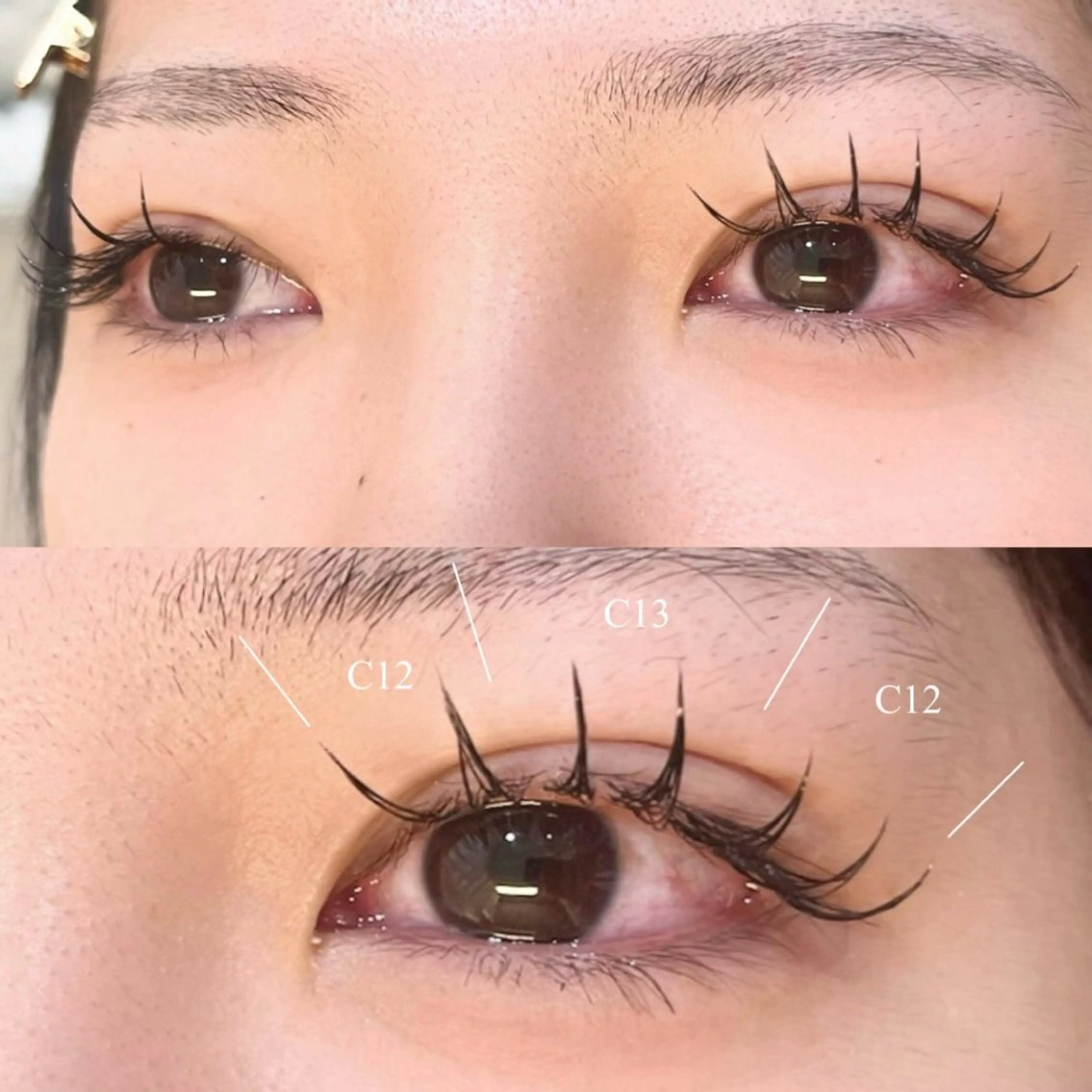 マツエク・マツパ ANEW 目黒 ハルカ🦢🫧のマツエク・マツパデザイン