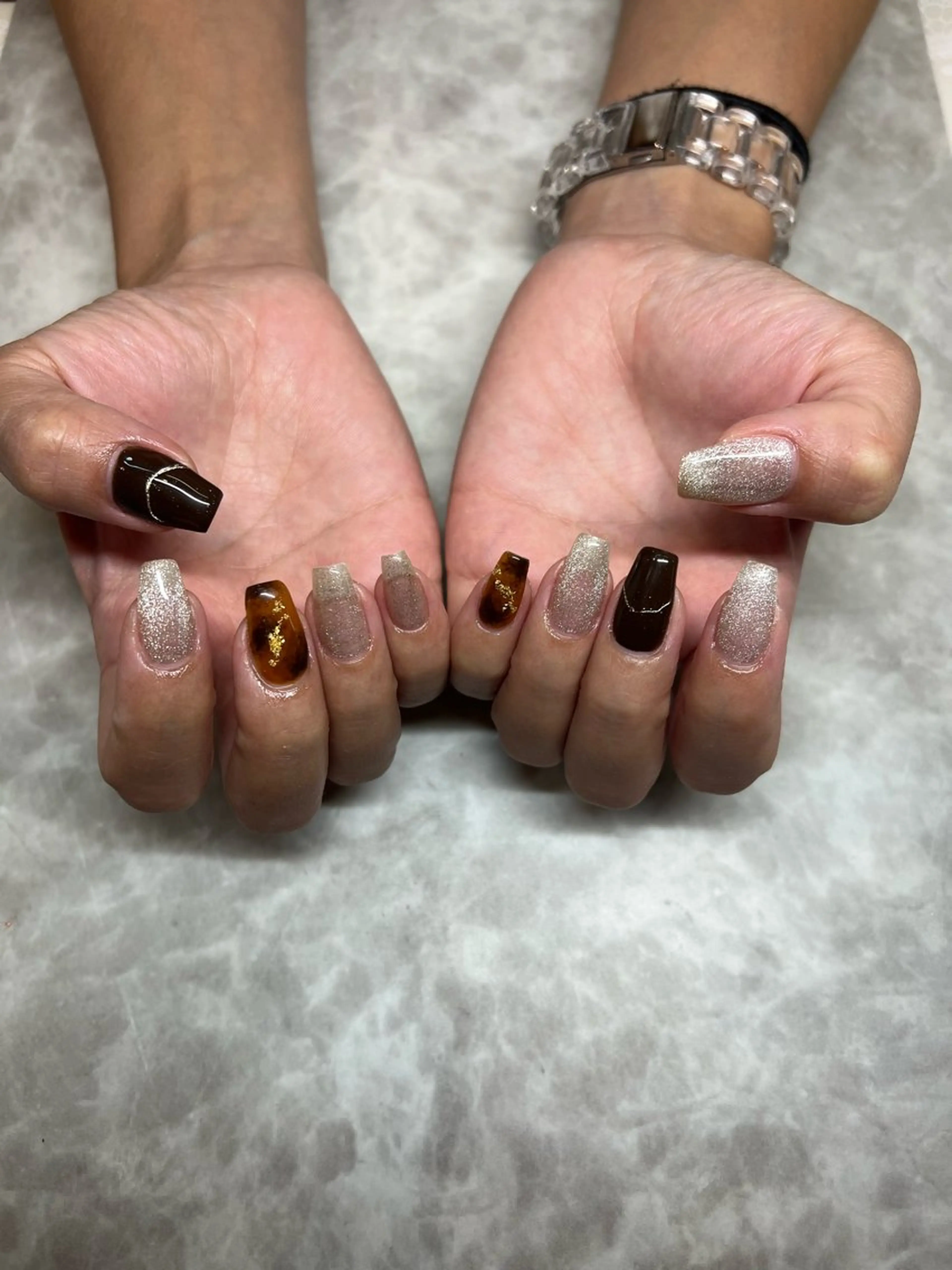 ネイル Rich to半田店所属・榊原 千莉のネイルデザイン