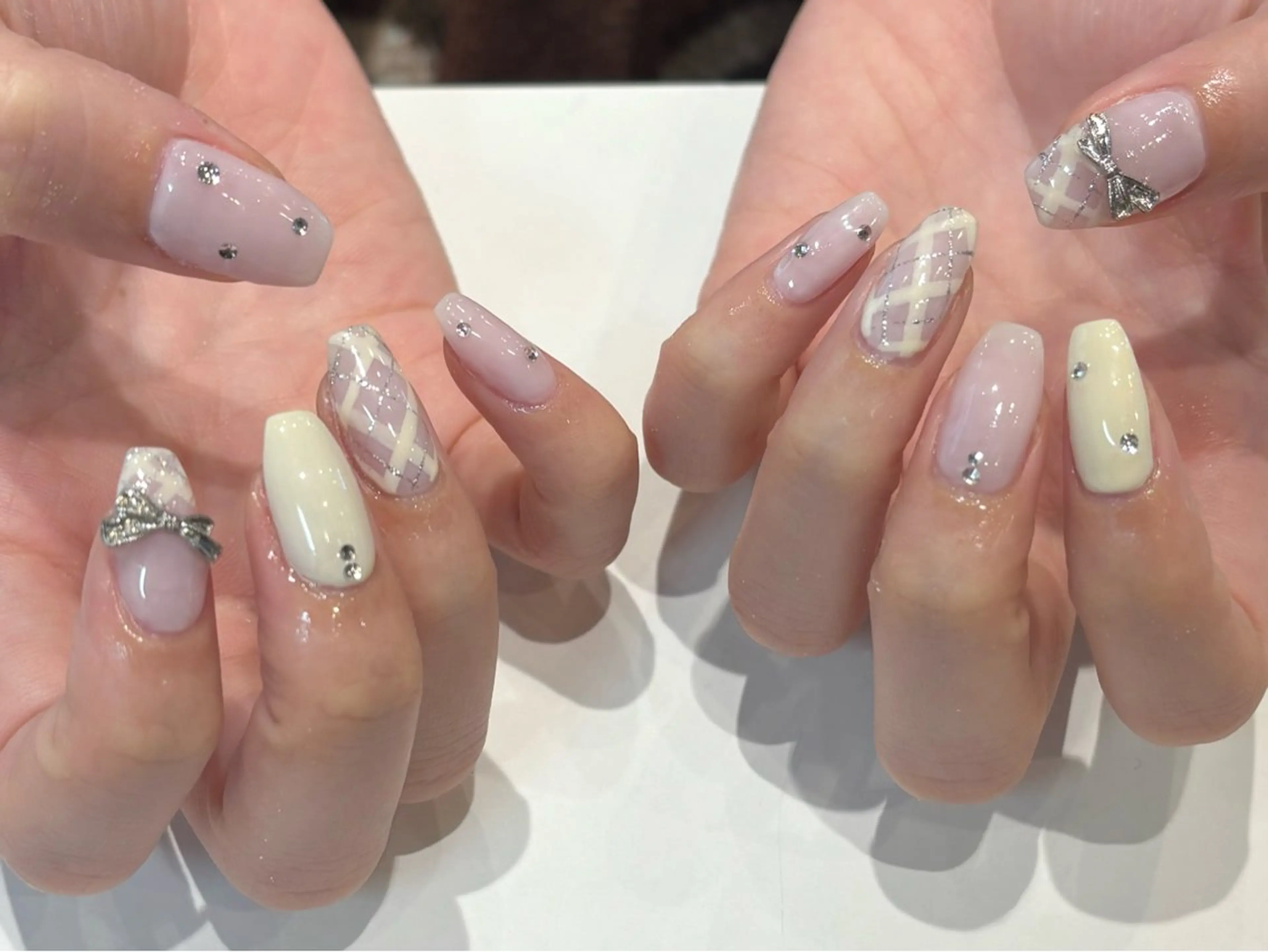 ネイル ハンドネイル 韓国ネイル✦ hanaのネイルデザイン