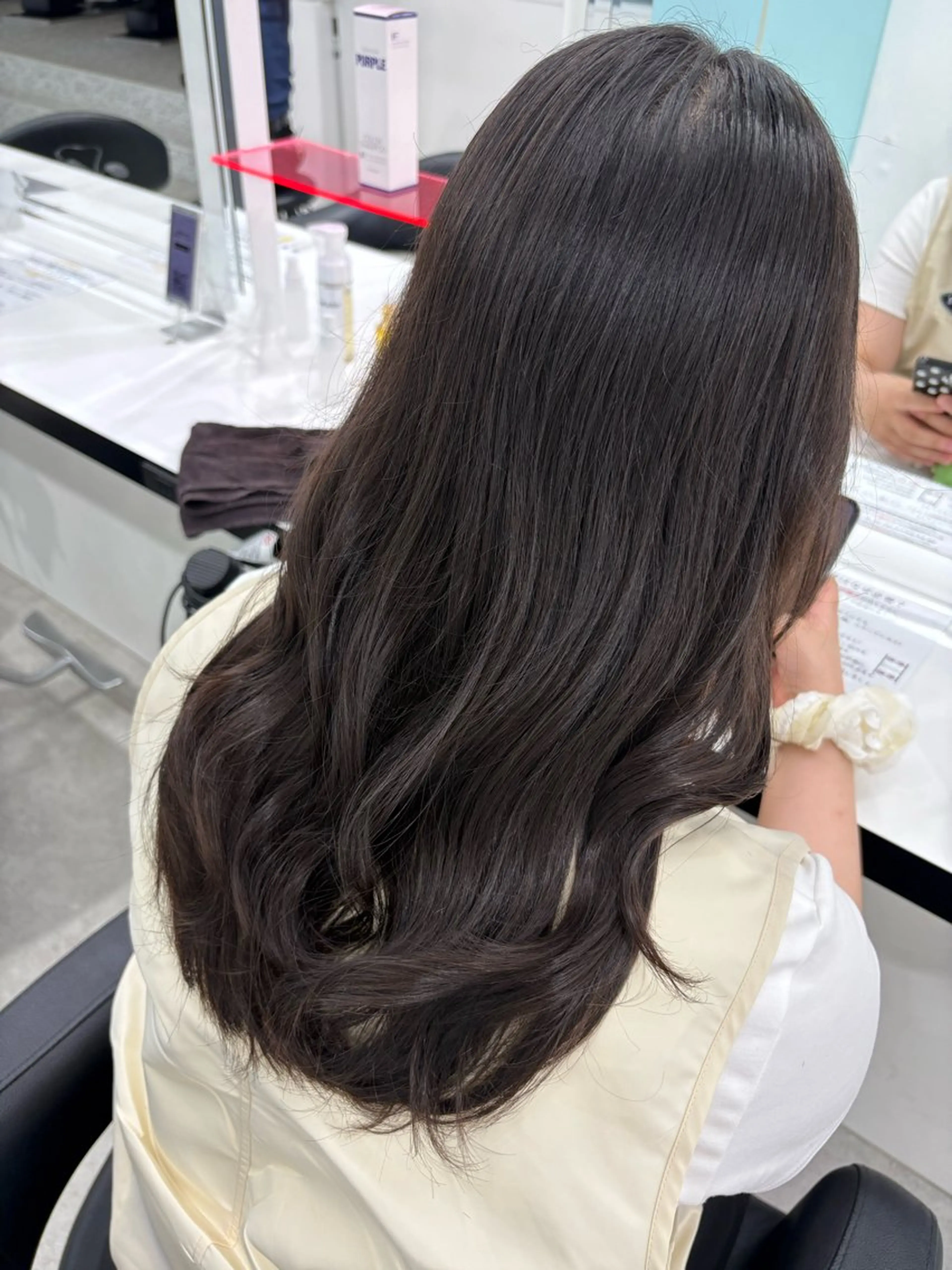 ロング 韓国風艶カラー🪽 yuuna🪽🍨のヘアスタイル