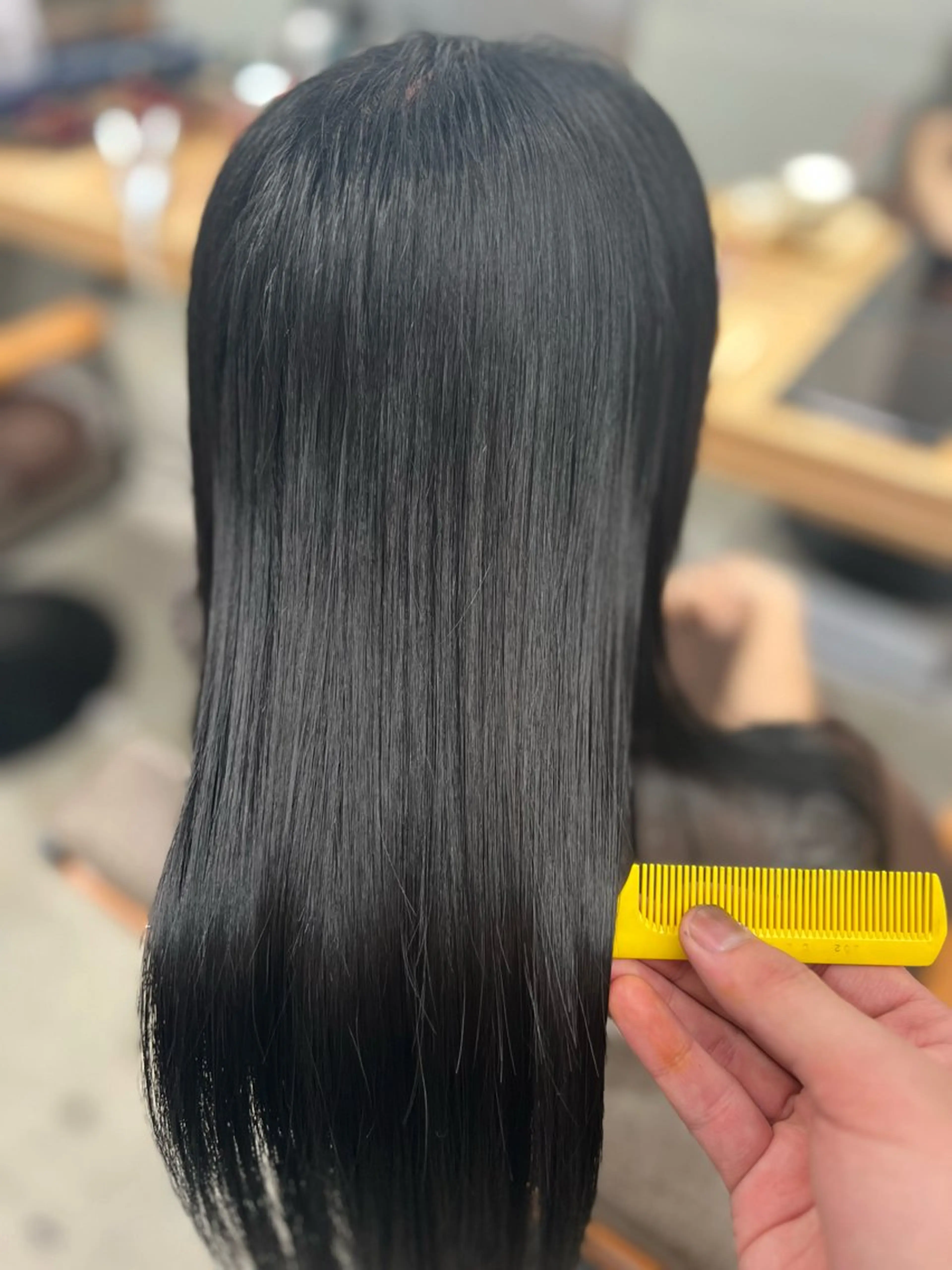 ロング ヘアカラー トリートメント 髪質改善 カラーJILLのヘアスタイル