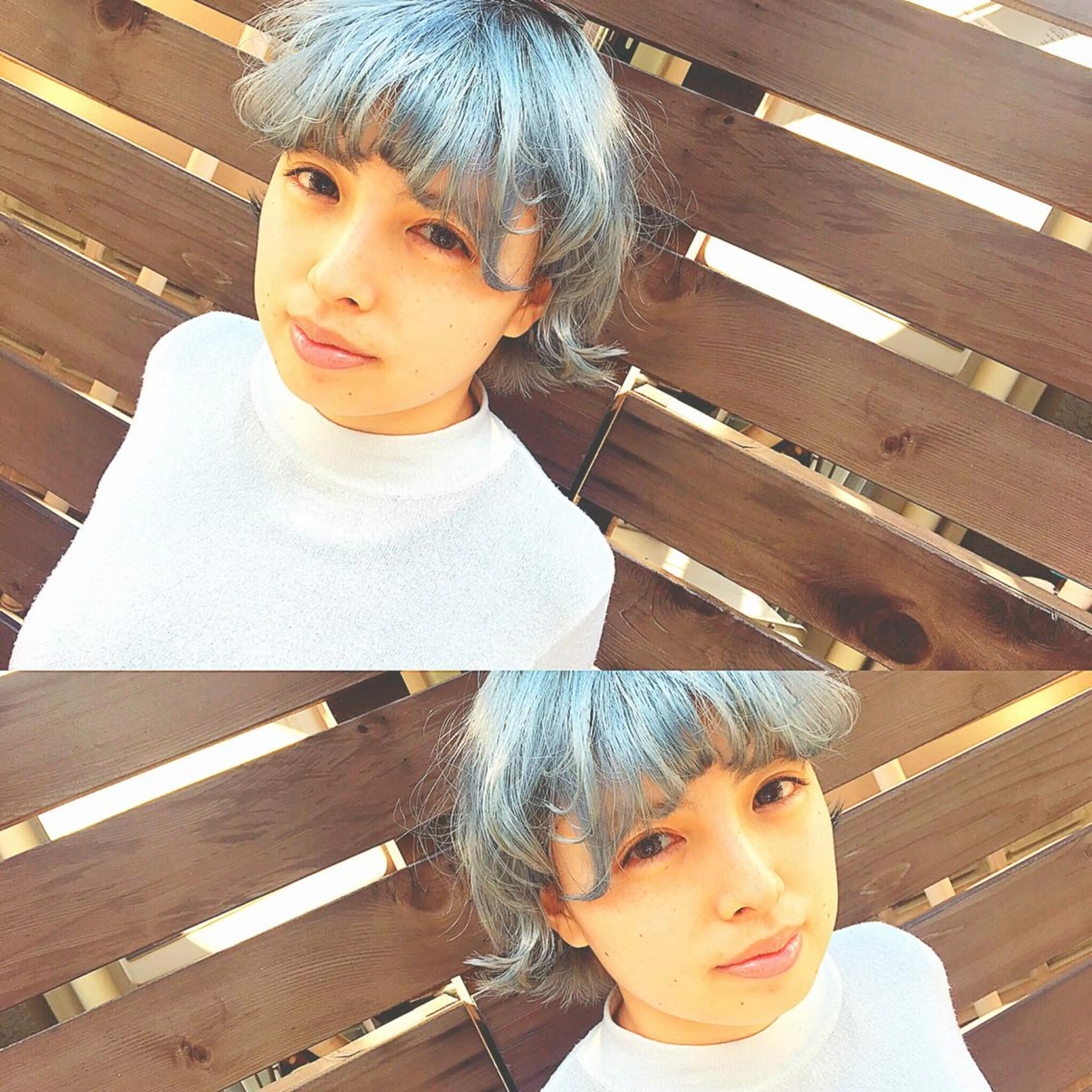 ショート カラー パーマ boutique misakiのヘアスタイル