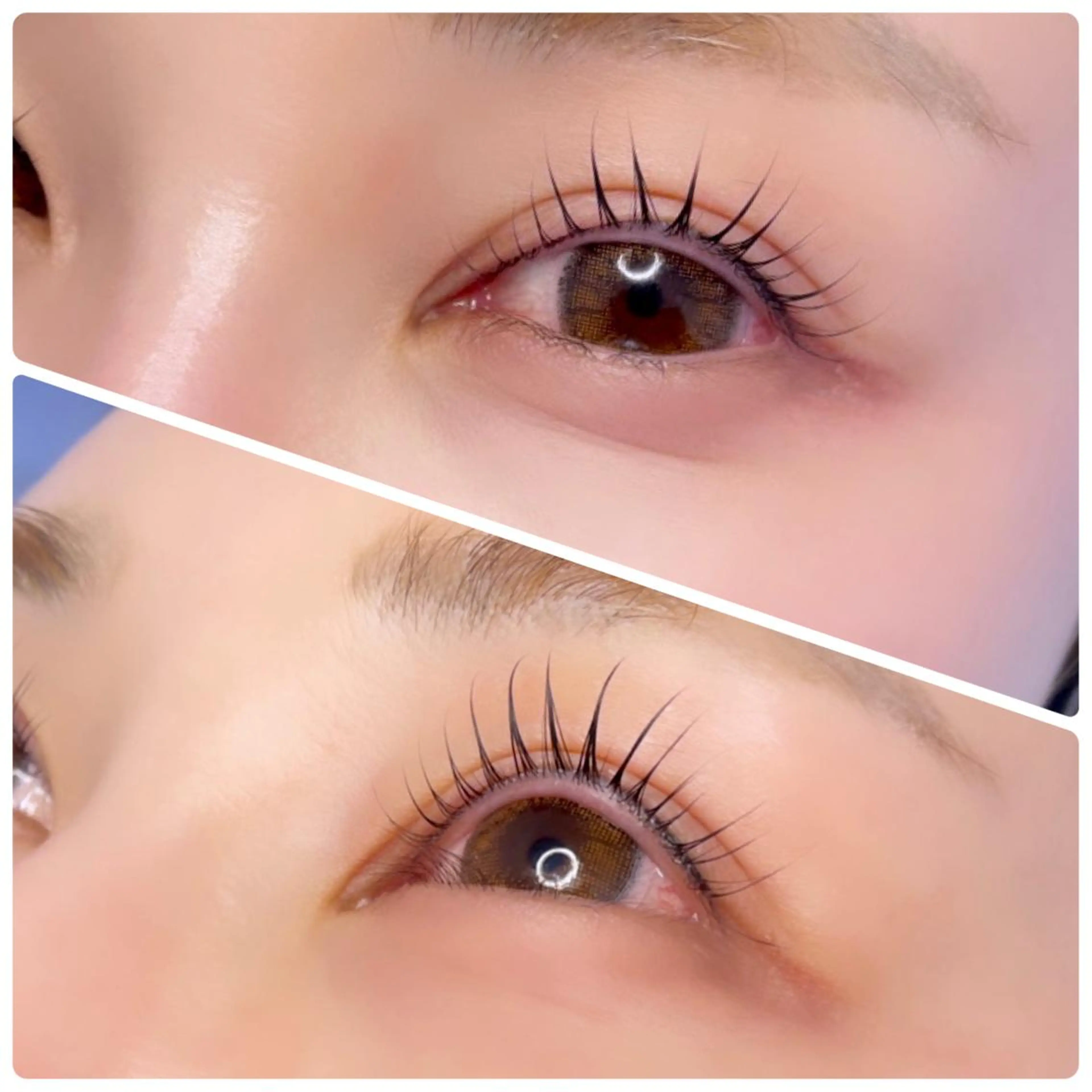 マツエク・マツパ 韓国風マツエク パリジェンヌラッシュリフト まつげパーマ 一重×まつ毛パーマ ワンホンマツエク beauty salon ma'am所属・erica💐 ma'amのマツエク・マツパデザイン