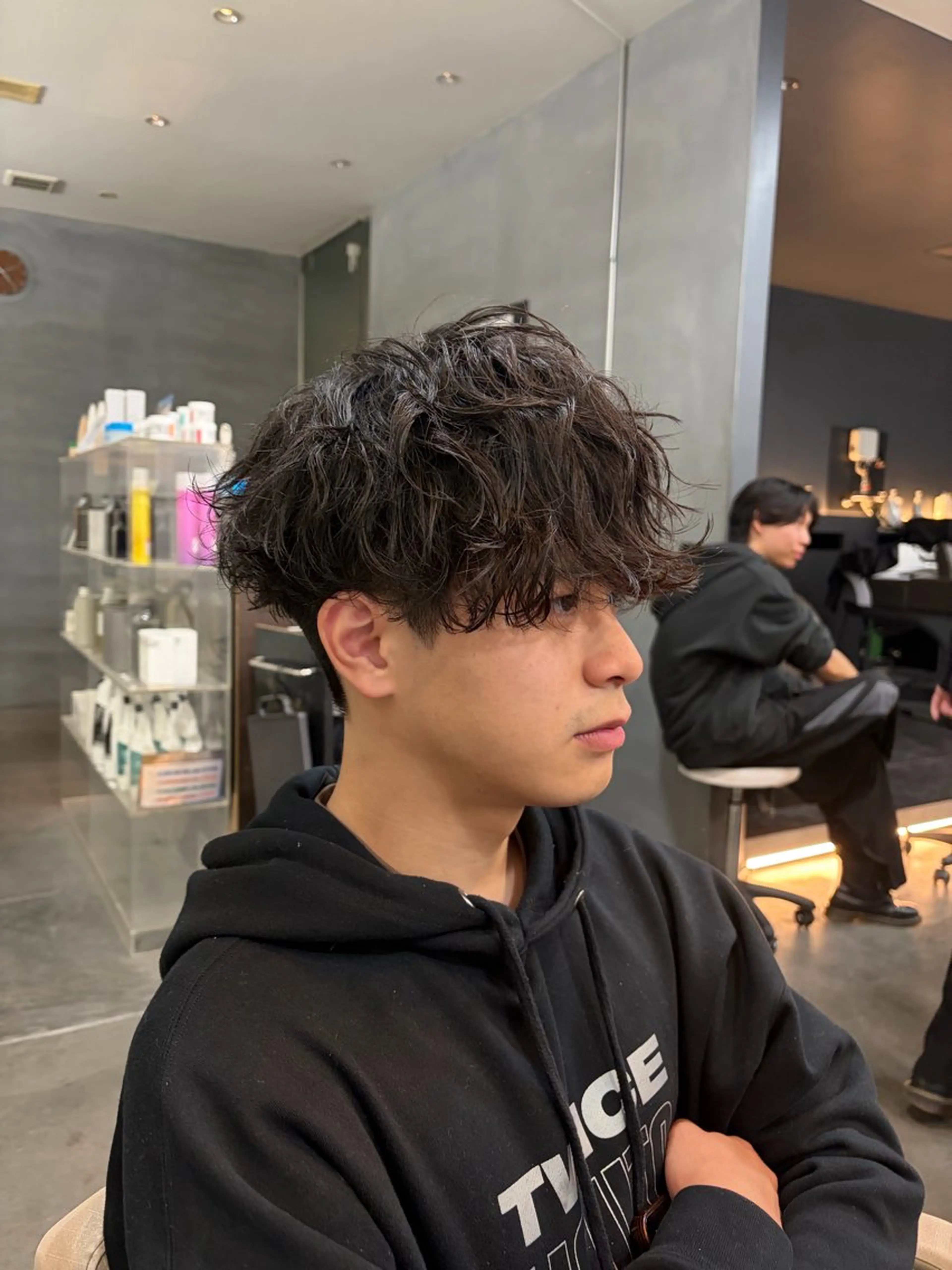 パーマ パーマ BIRTH 奈良所属・佐々木瑠偉 /メンズ美容師のヘアスタイル