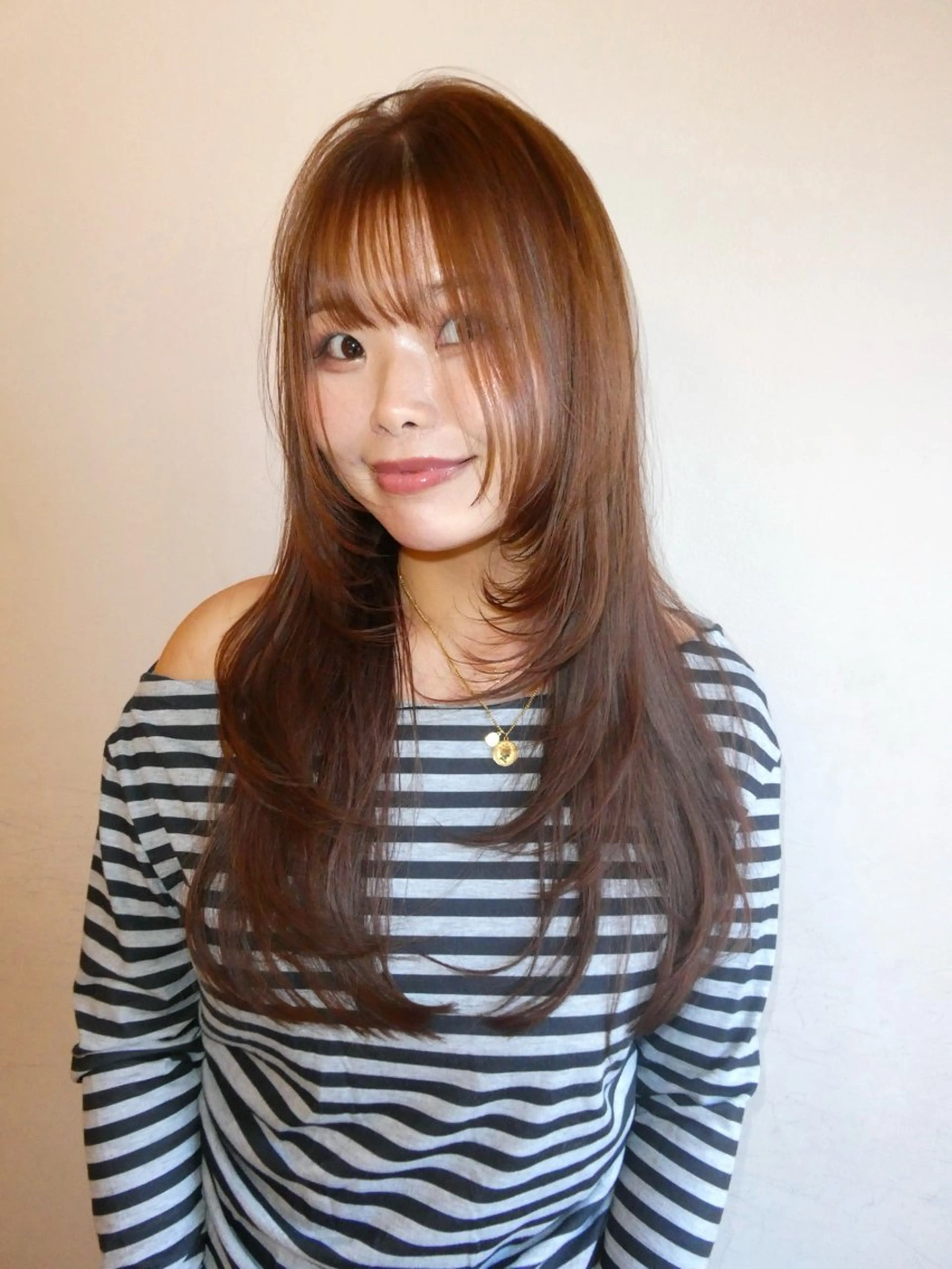 ロング カラー カット ヘアカラー land所属・透明感カラー/レイヤ ー🌙Honokaのヘアスタイル