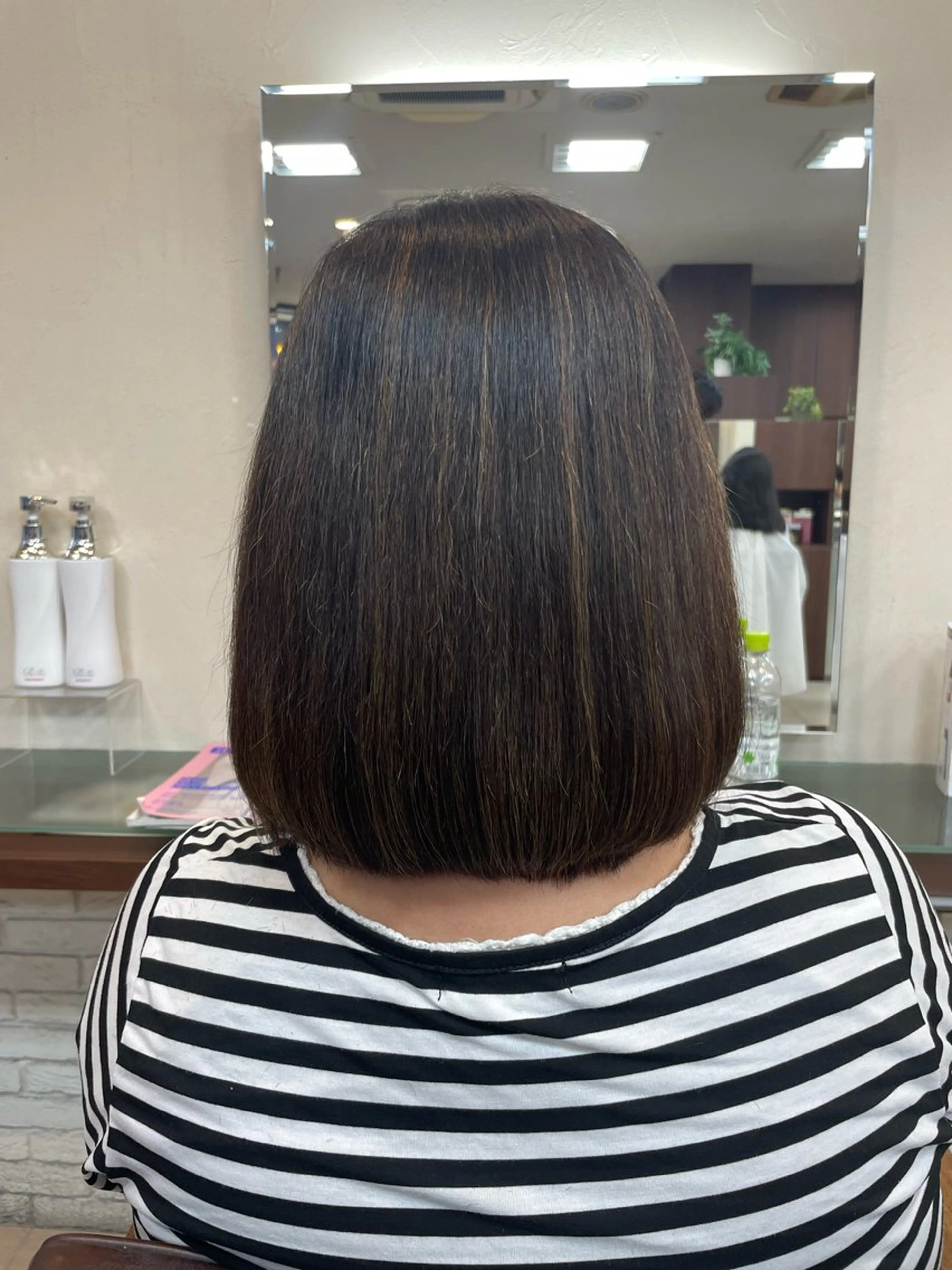 ミディアム ハイトーン×デザイン 🪽🫧HIKARIのヘアスタイル