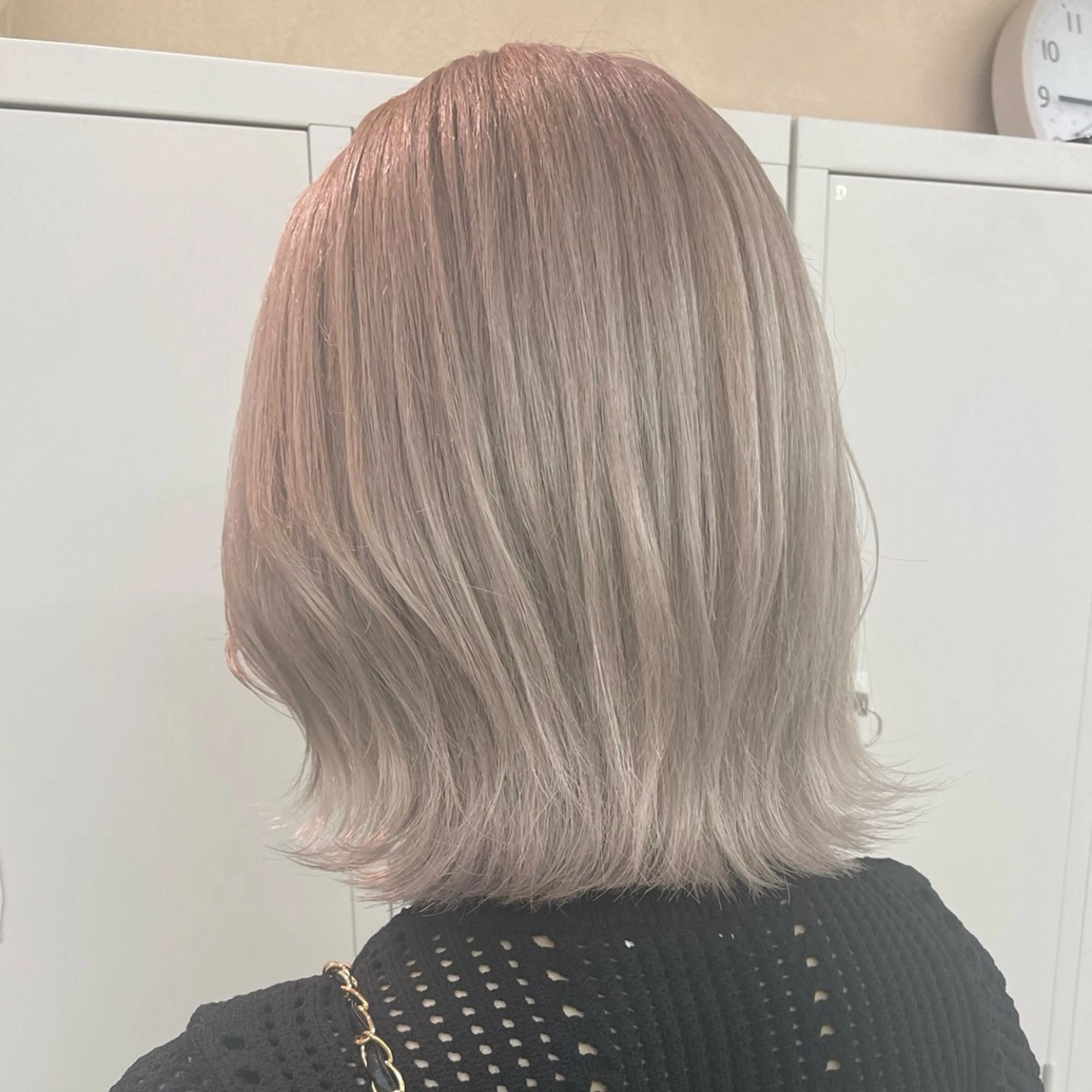 ショート カラー ヘアカラー トリートメント 奥山義進/大宮 /ダブルカラーのヘアスタイル