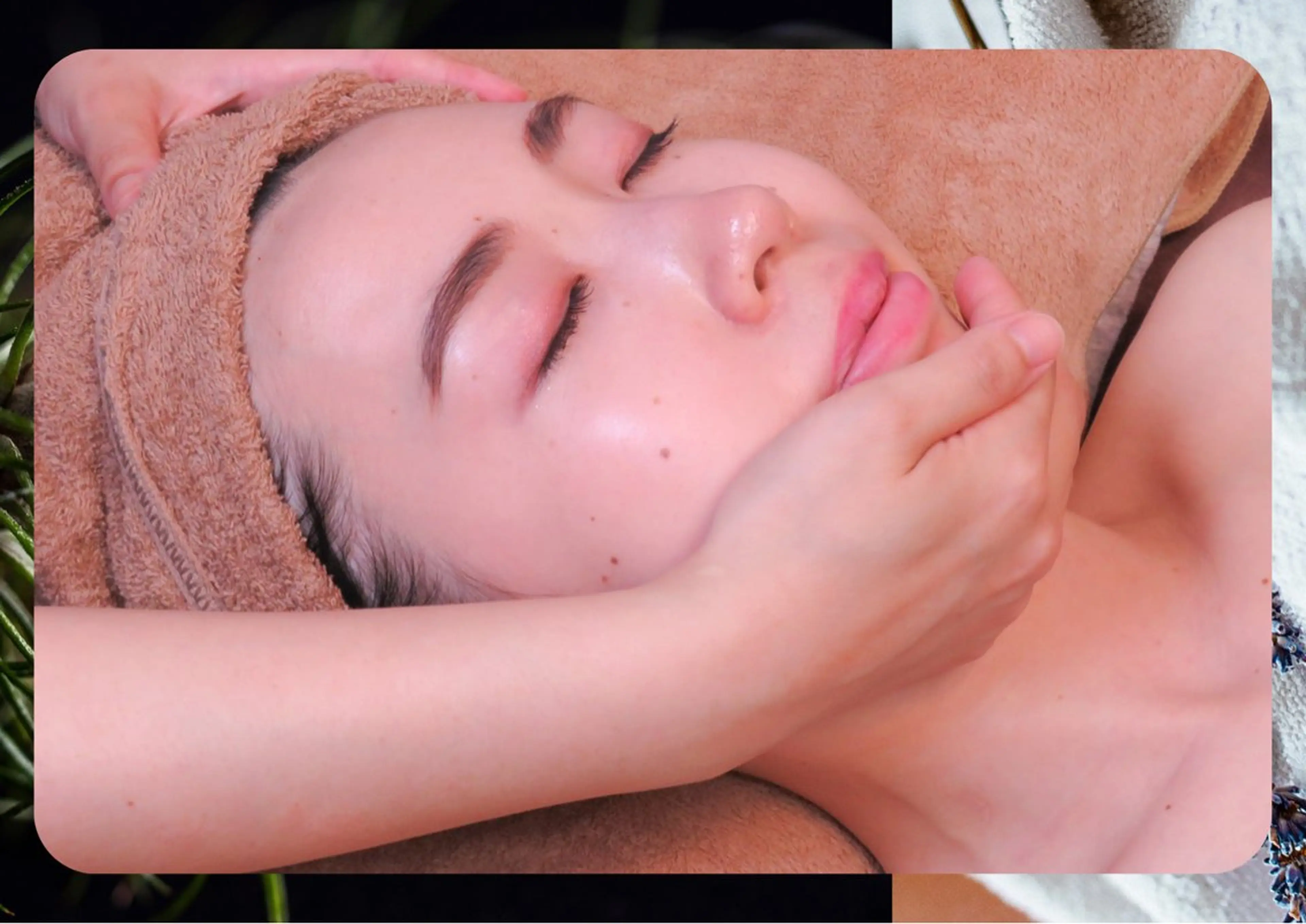 【塗る針マスク付♪】小顔/フェイスラインケア/たるみが気になる方  エナジーフェイシャル　50分　6,500円の写真