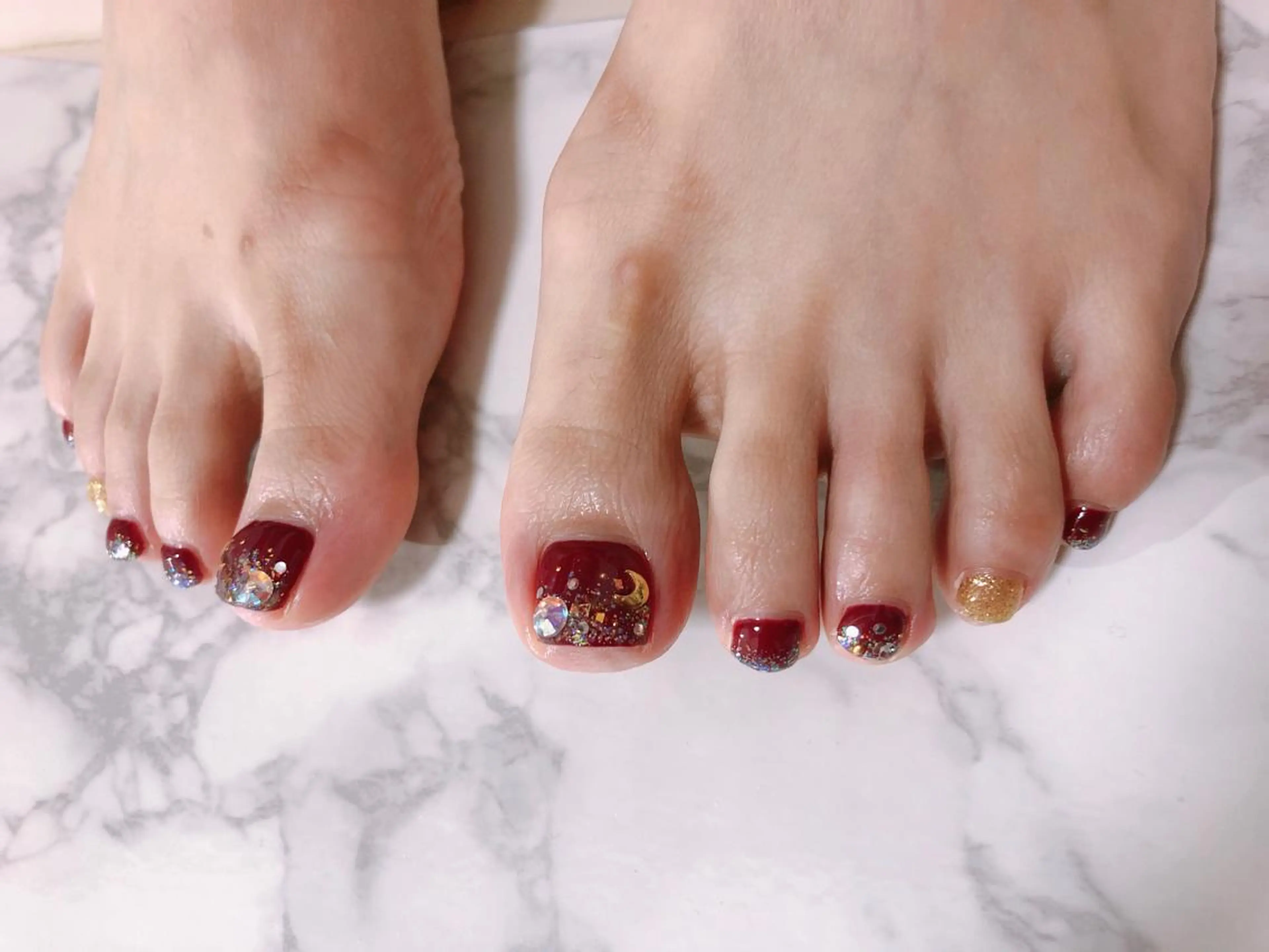 ネイル フットネイル Regaro i.sのネイルデザイン