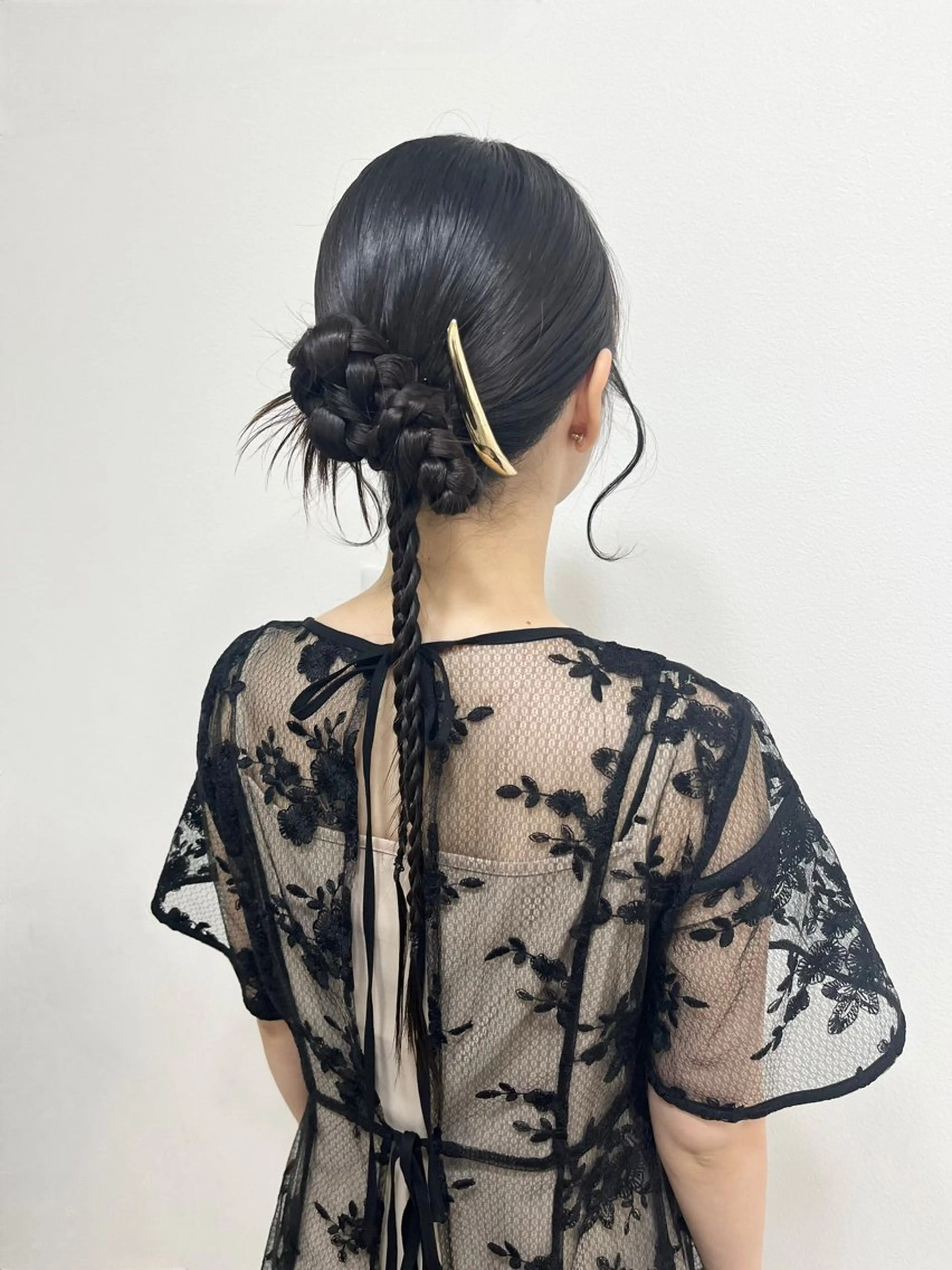 ロング ヘアアレンジ ヘアセット ヘアセットサロン /上坪愛美のヘアスタイル