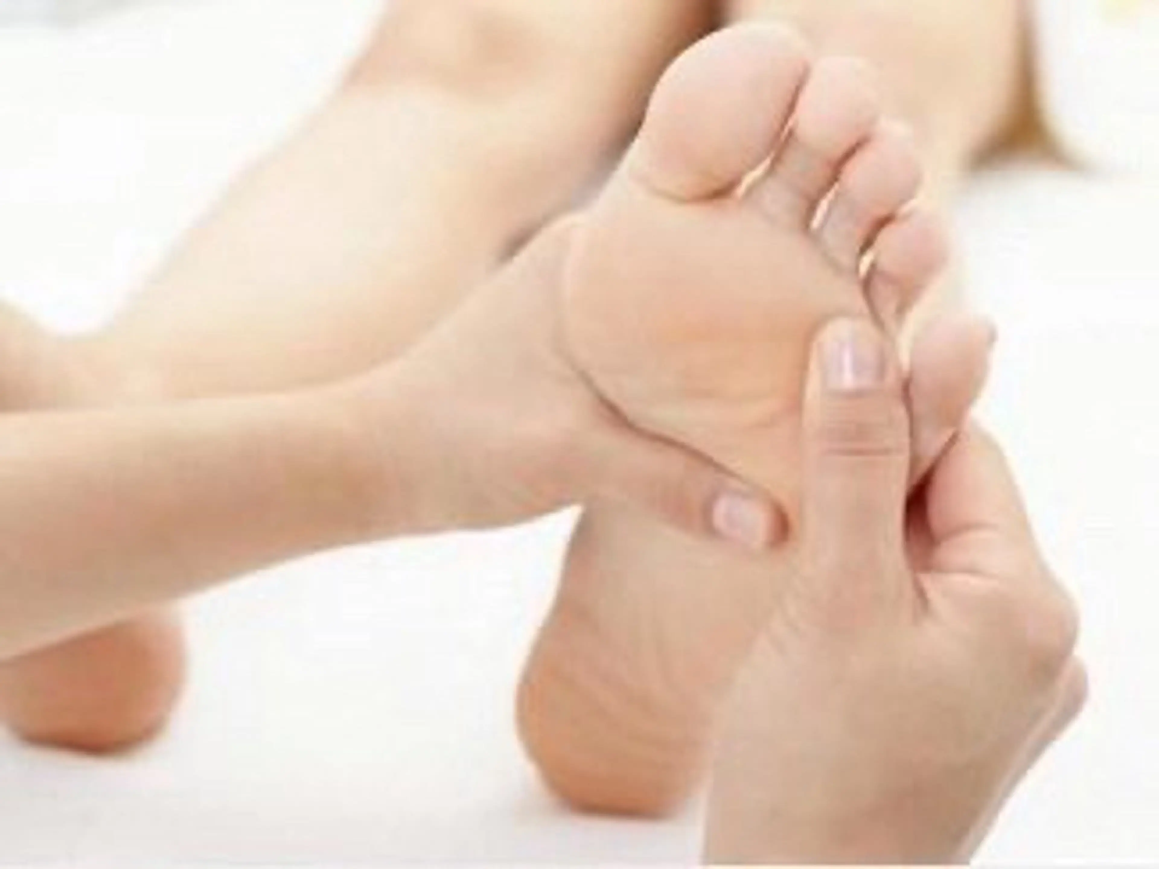 足裏角質＋フットケアの写真