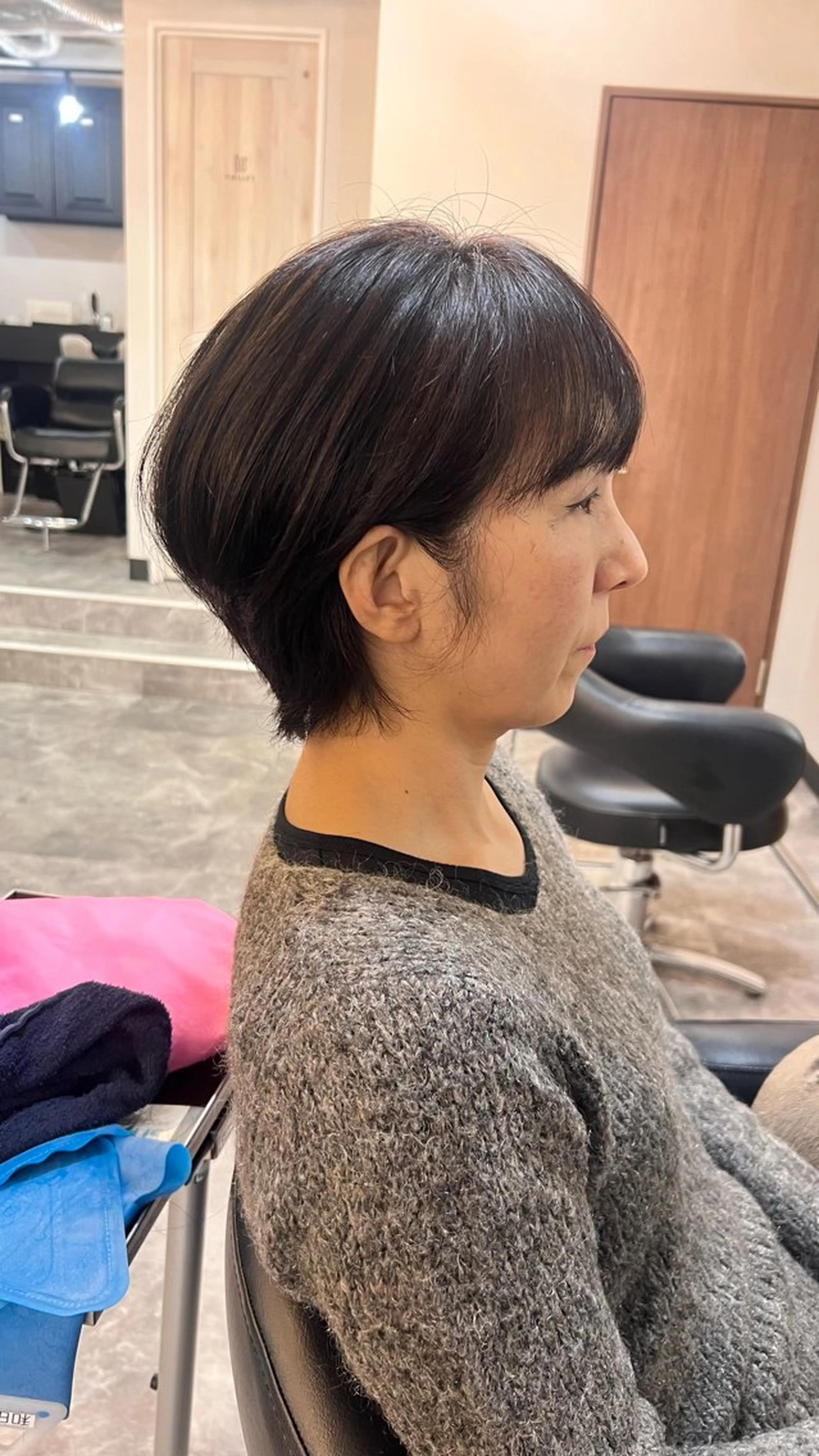 ショート レイヤーカット /和田瑞生のヘアスタイル