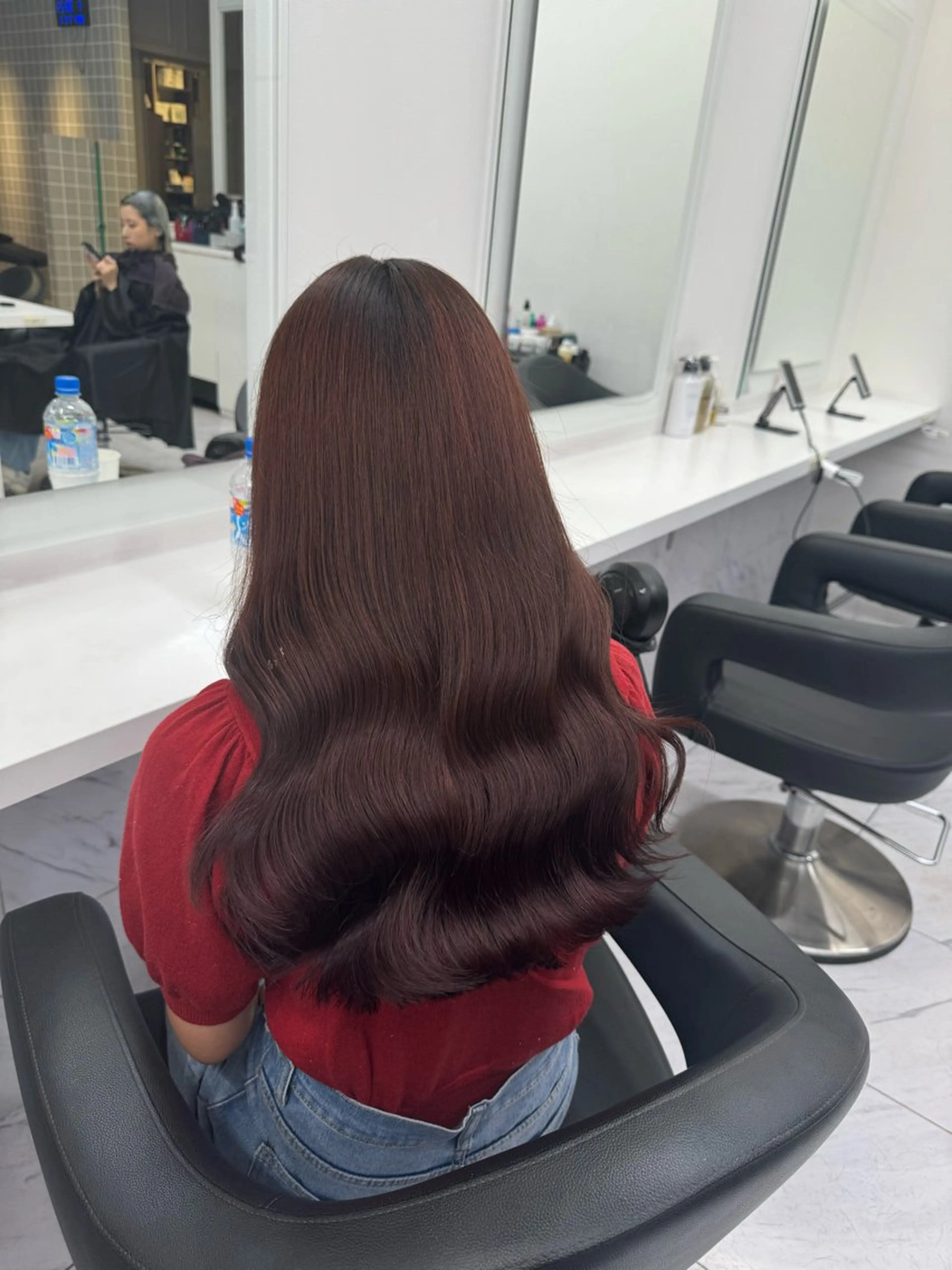 ロング カラー パーマ ヘアアレンジ メンズ キッズ 🩰トレンド垢抜け ヘアUNITED🩰のヘアスタイル