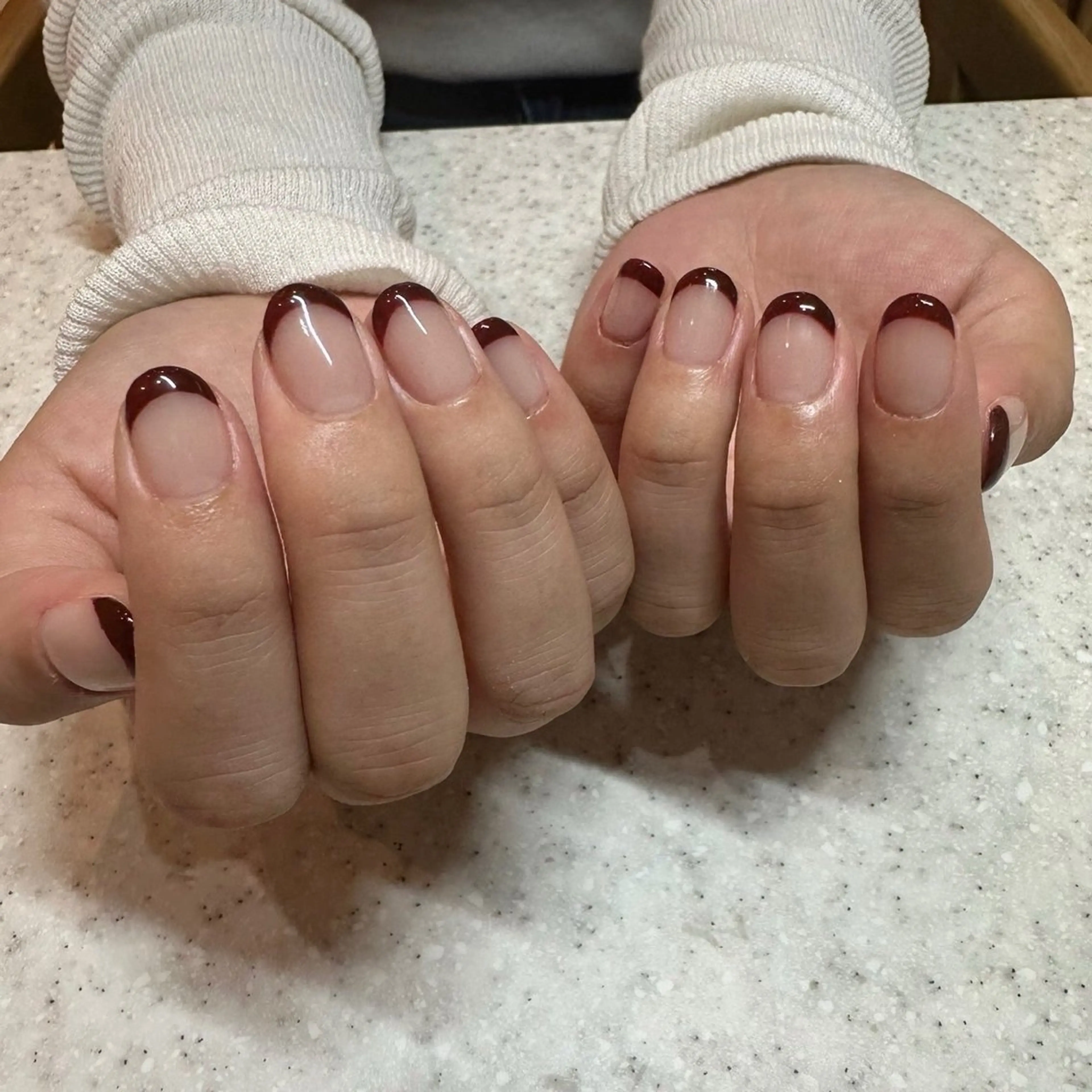 フレンチ/グラデ(オフなし)の写真