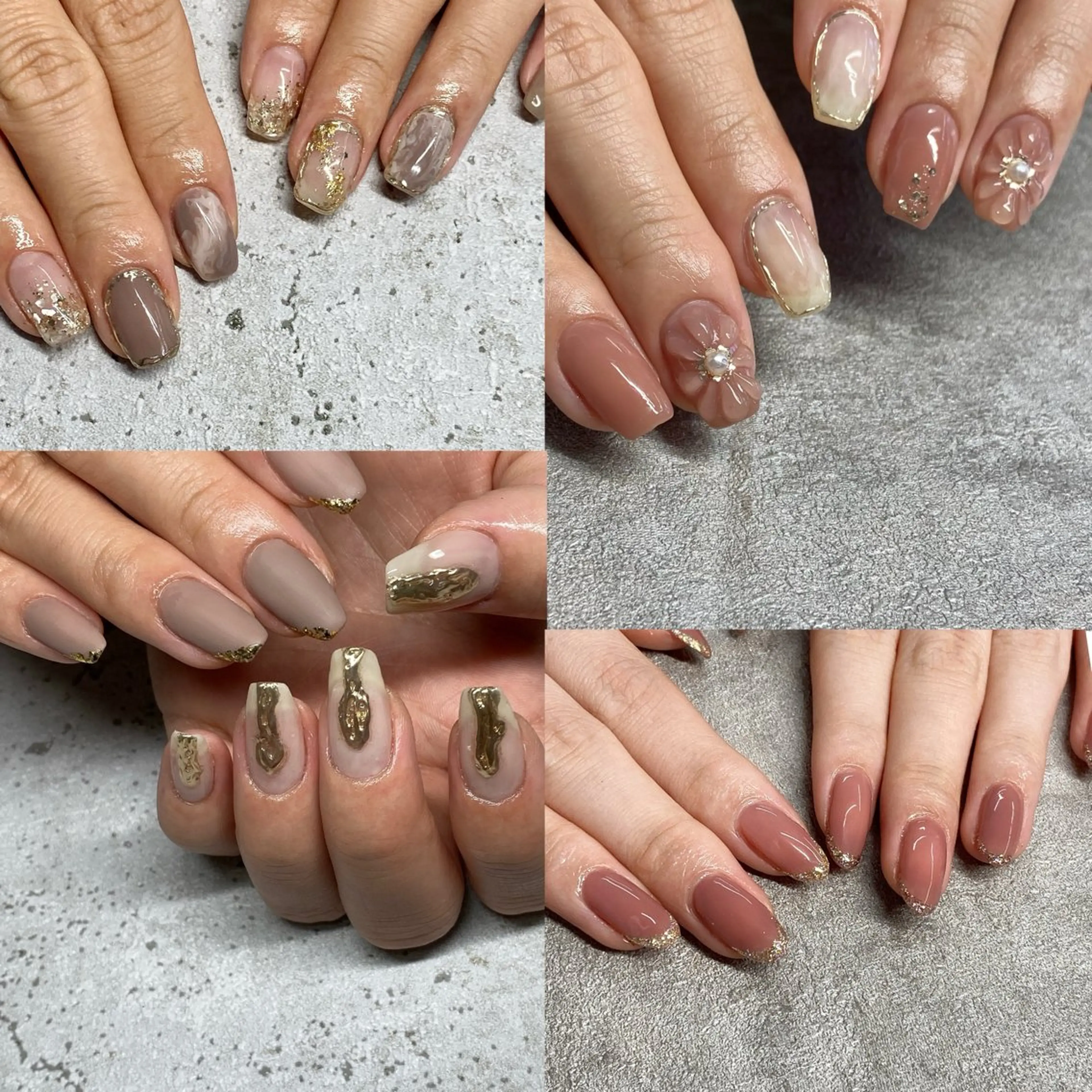 ネイル JERRIE 　 韓国ネイル/自爪育成所属・✴︎JERRIE✴︎ フィルイン対応店のネイルデザイン