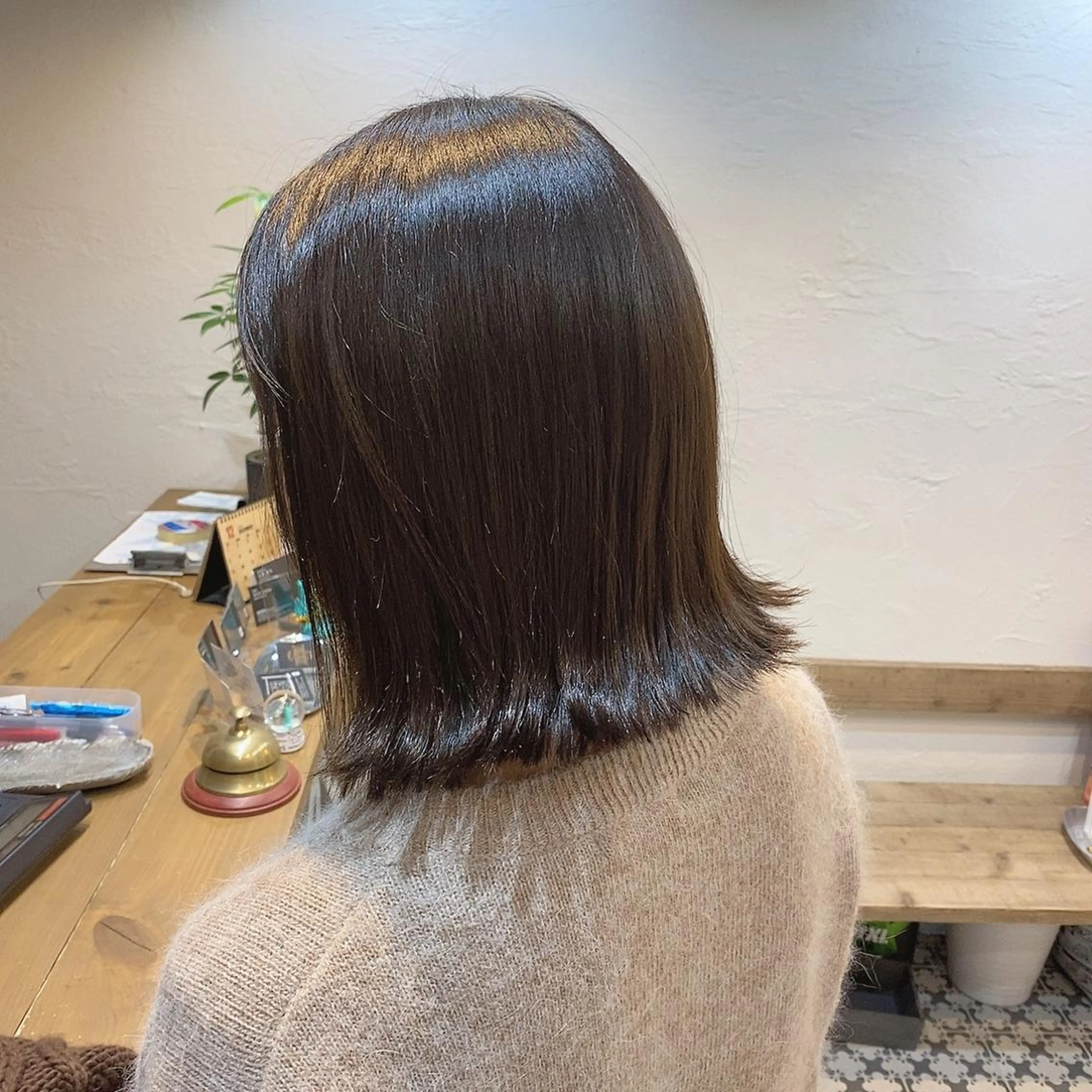 ショート カラー ブラウンカラー ショコラブラウン 韓国ヘア☁️ mitsukiのヘアスタイル