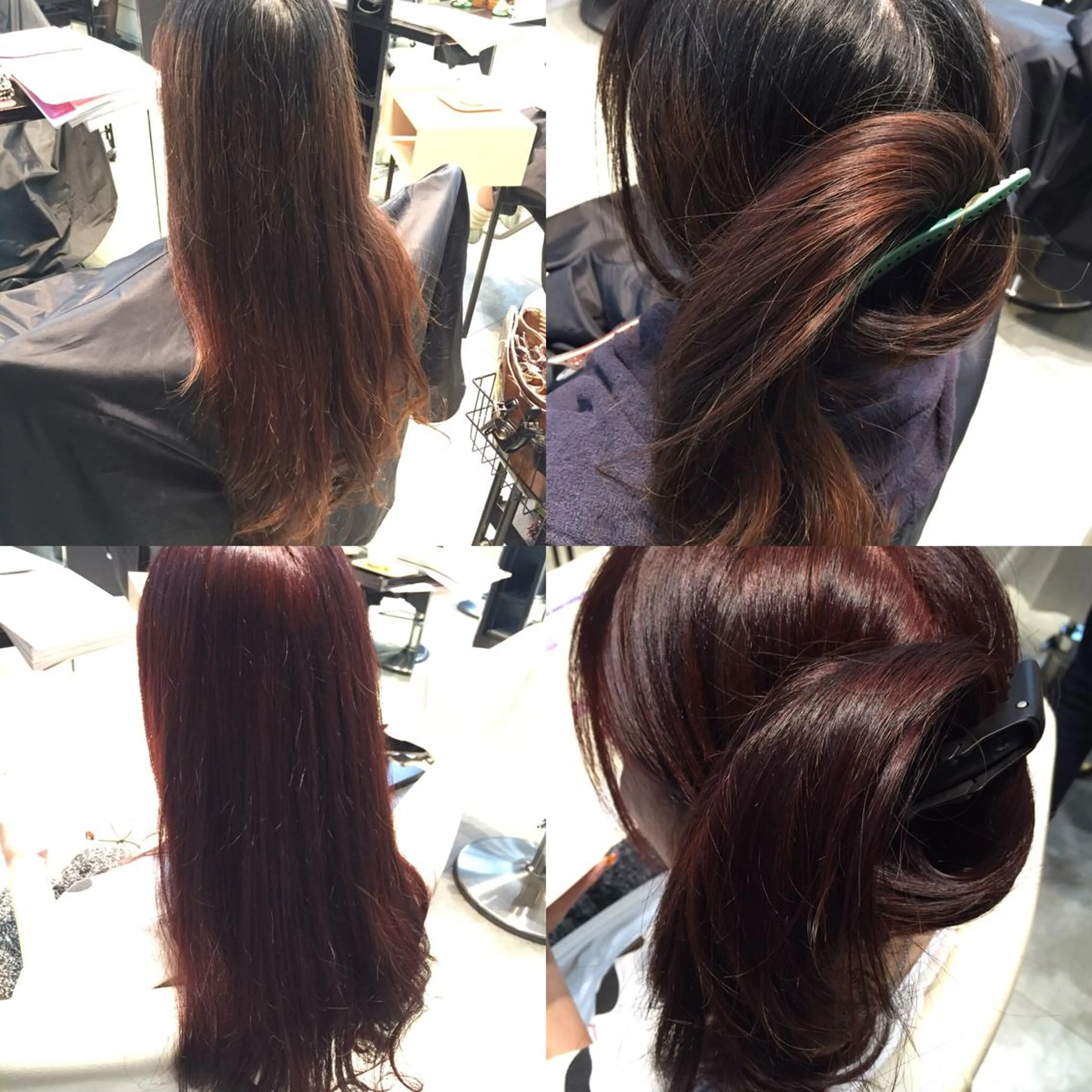 ショート ミディアム セミロング ロング カラー イルミナカラー Re:ta KANZOのヘアスタイル