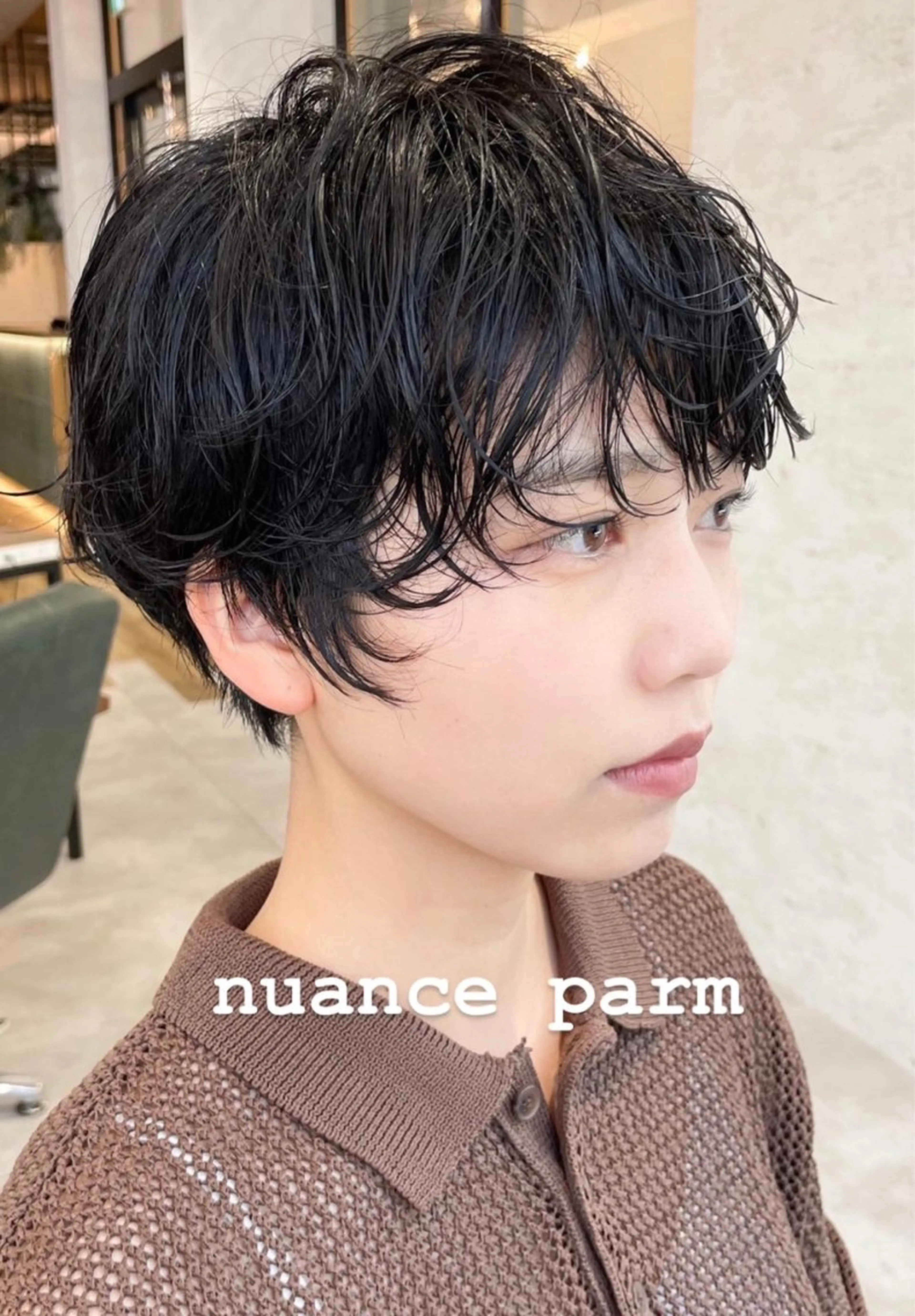 ショート ノザワ シュウのヘアスタイル