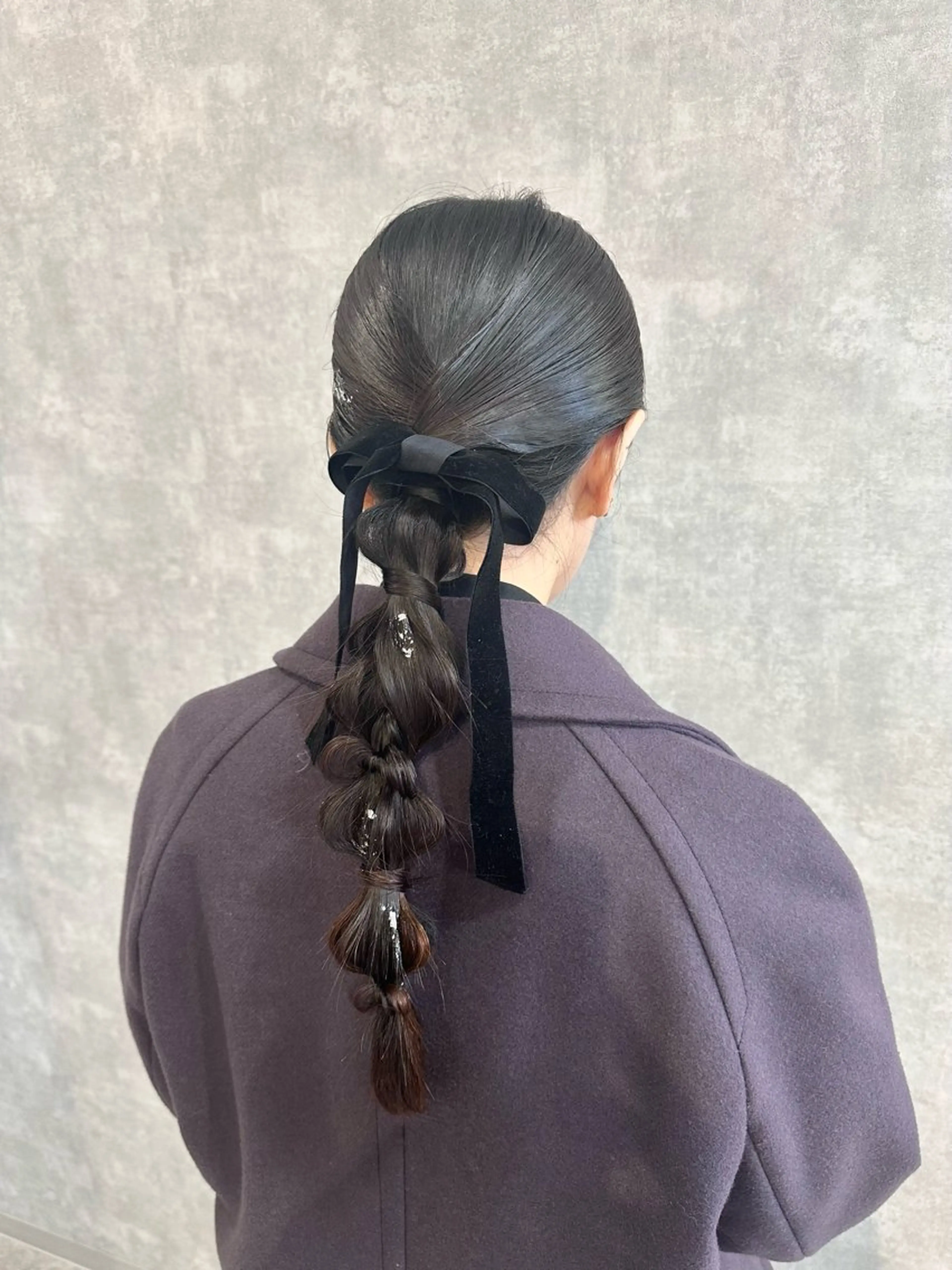 ロング ヘアアレンジ 髪飾り ヘアセット Rangali nanamiのヘアスタイル