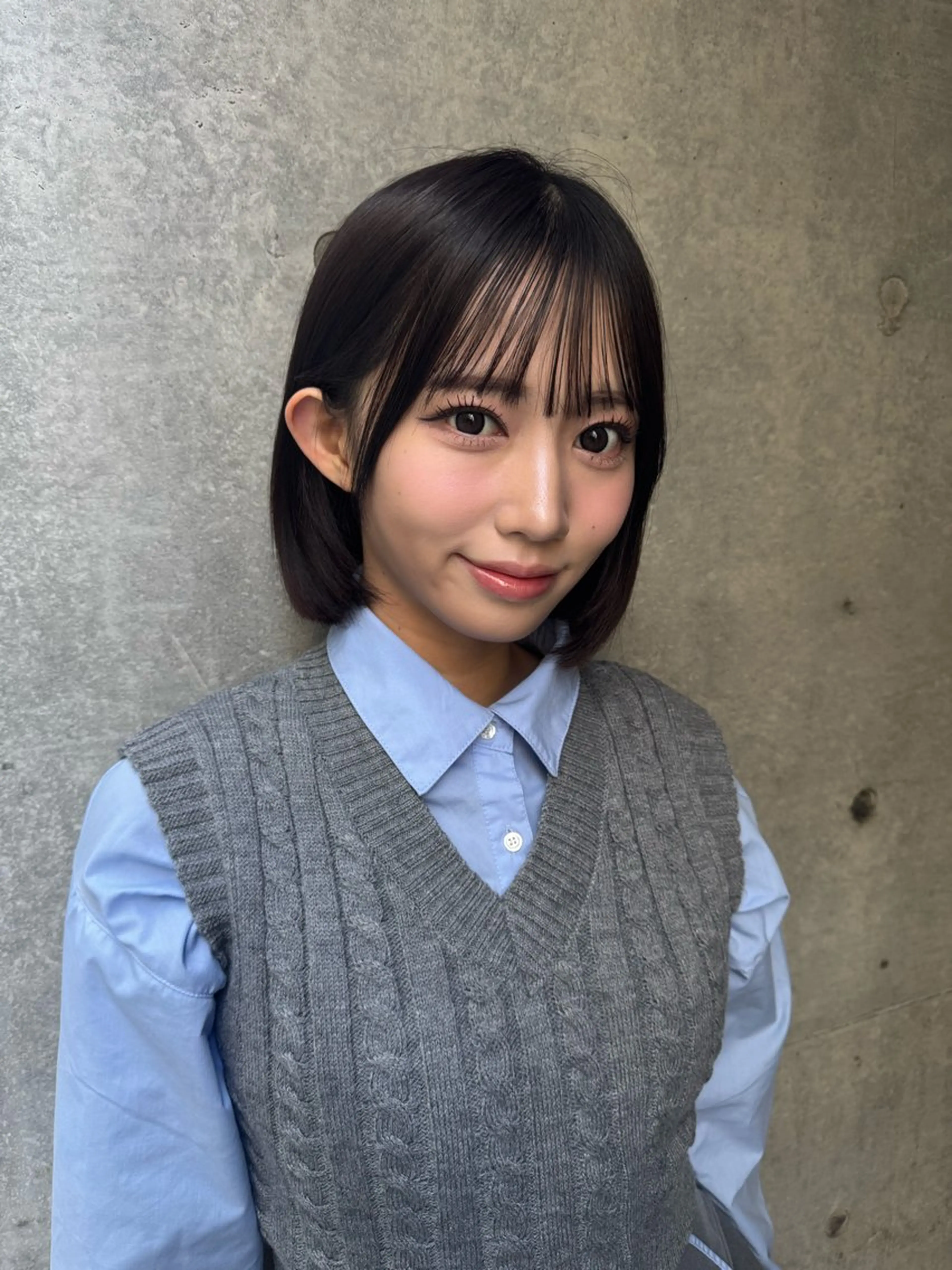 ❤️骨格似合わせカット＋透明感カラー＋1step treatment超音波アイロントリートメント❤️の写真