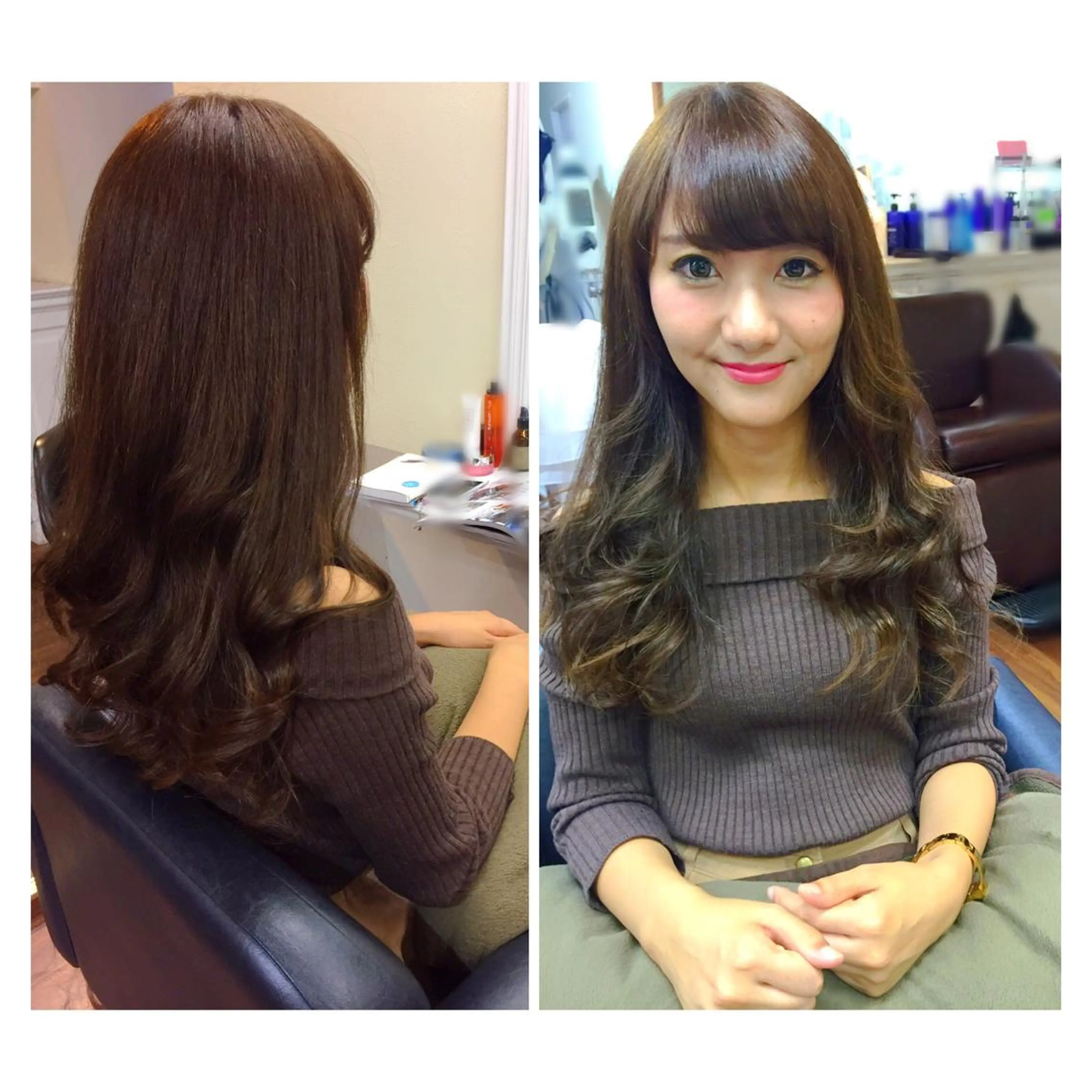 ショート ミディアム セミロング ロング カラー パーマ ヘアアレンジ メンズ グレージュ 成松 勇治のヘアスタイル