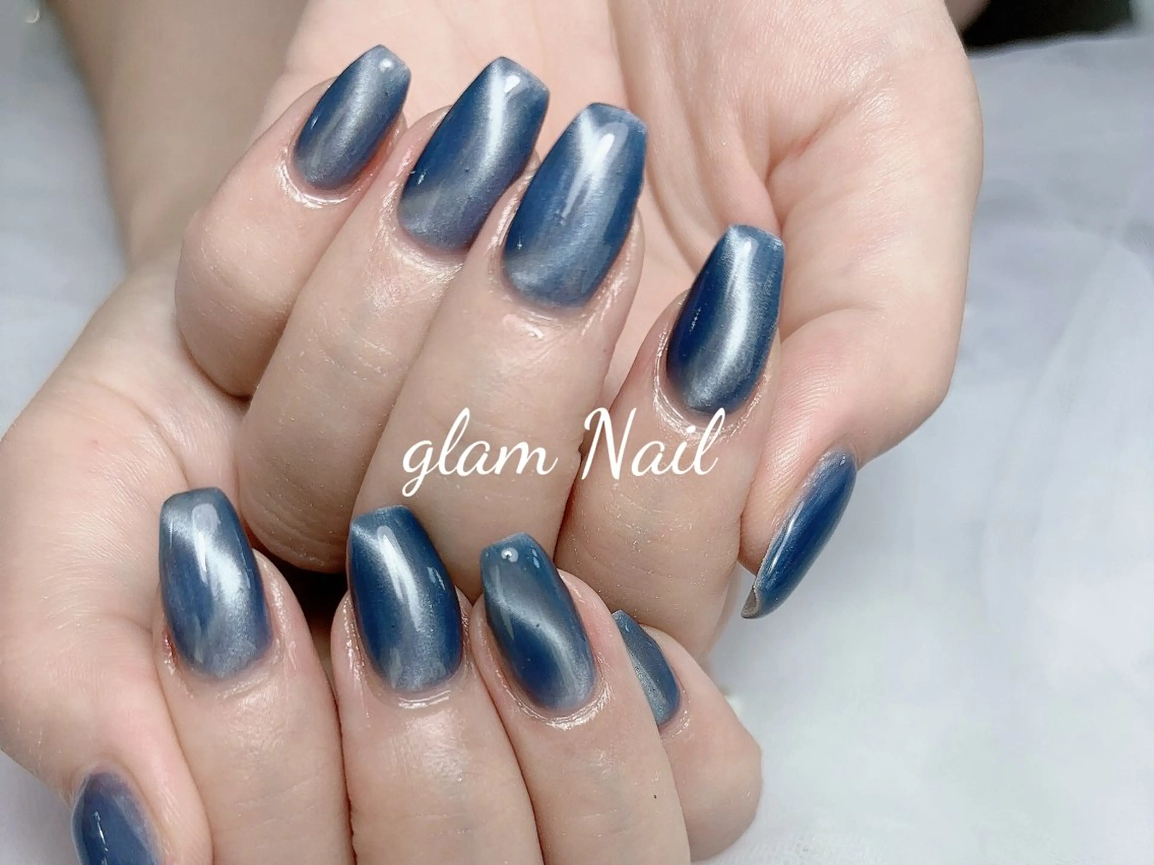 ネイル エツメ💅 長さだし🎀デザインのネイルデザイン