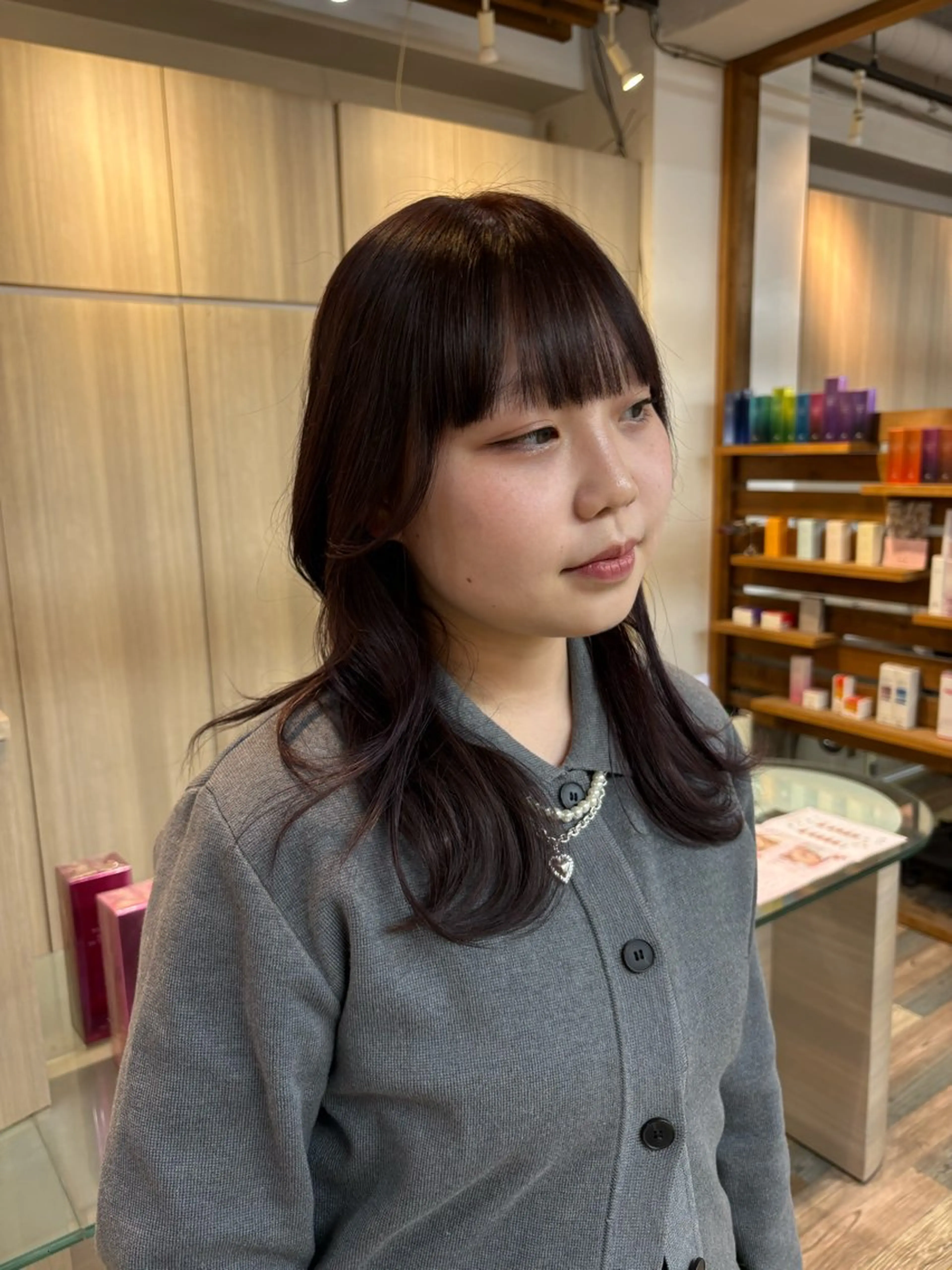 ミディアム 塙 梨菜🧸🤍のヘアスタイル