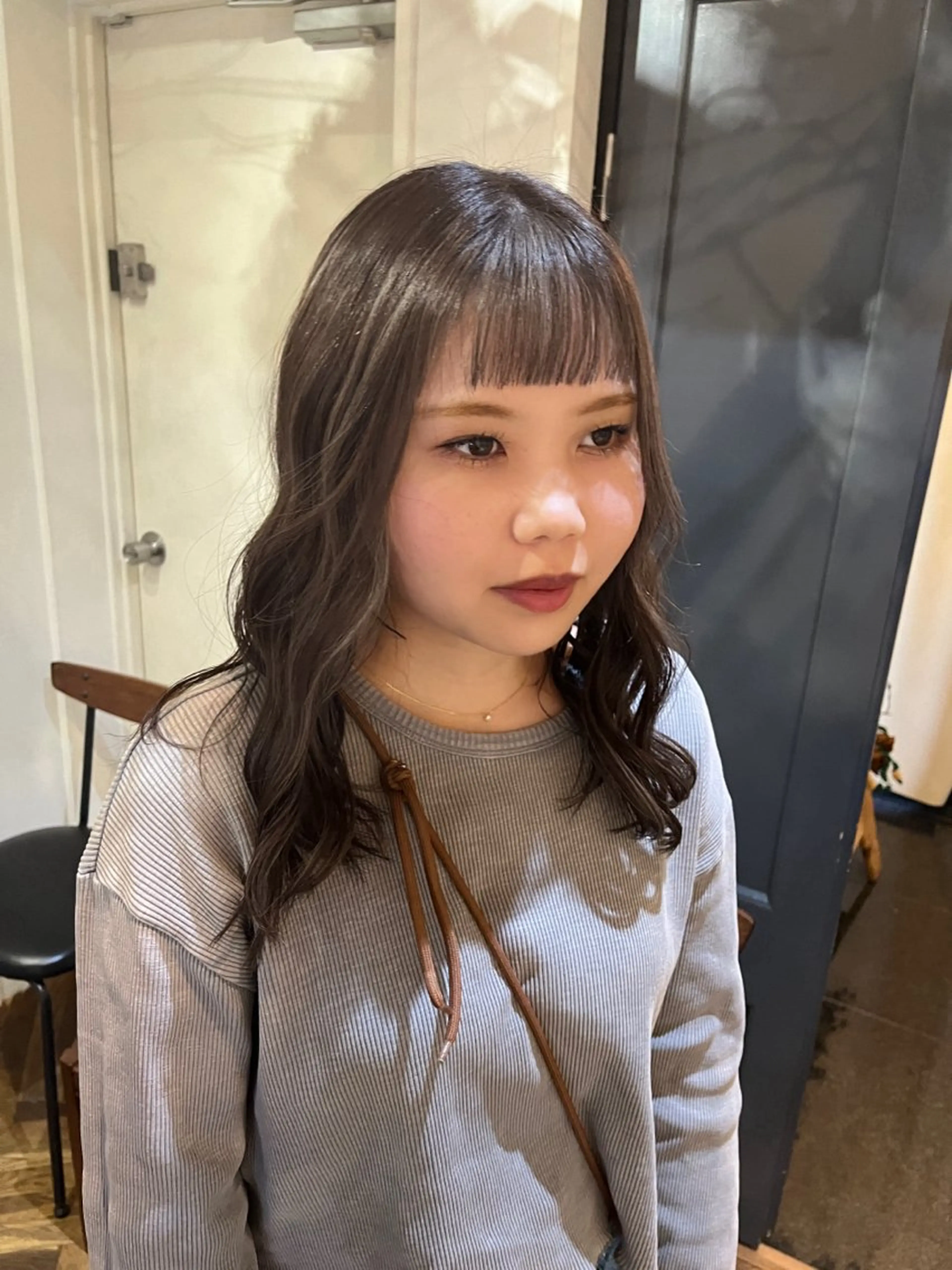 セミロング カラー ハイライトカラー ハイライト HOMIE TOKYO所属・sora / 渋谷 / ハイトーンのヘアスタイル