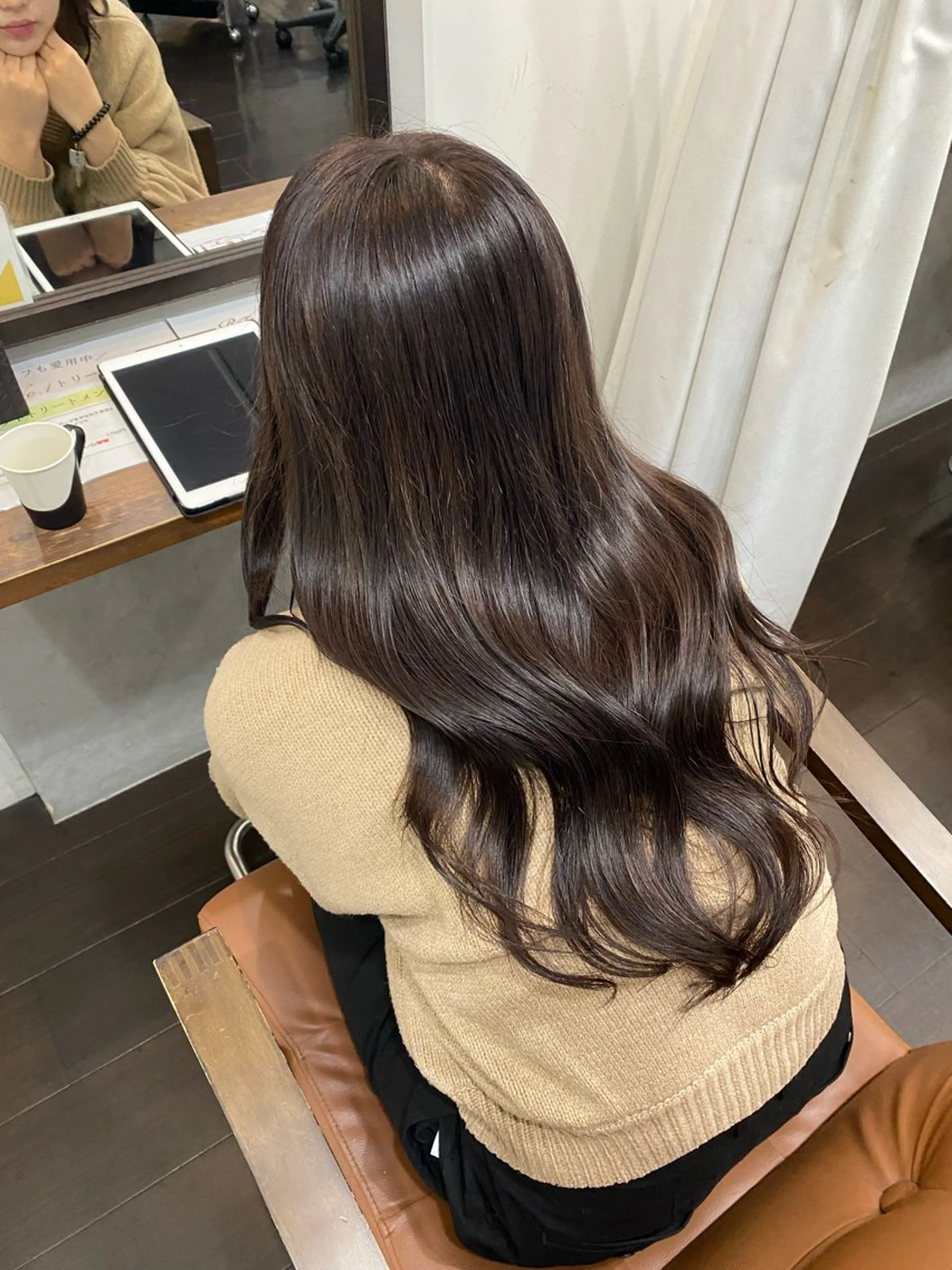 ロング カラー ヘアアレンジ 🍒ᩚ名駅/艶髪 縮毛矯正/あゆ🍒ᩚのヘアスタイル