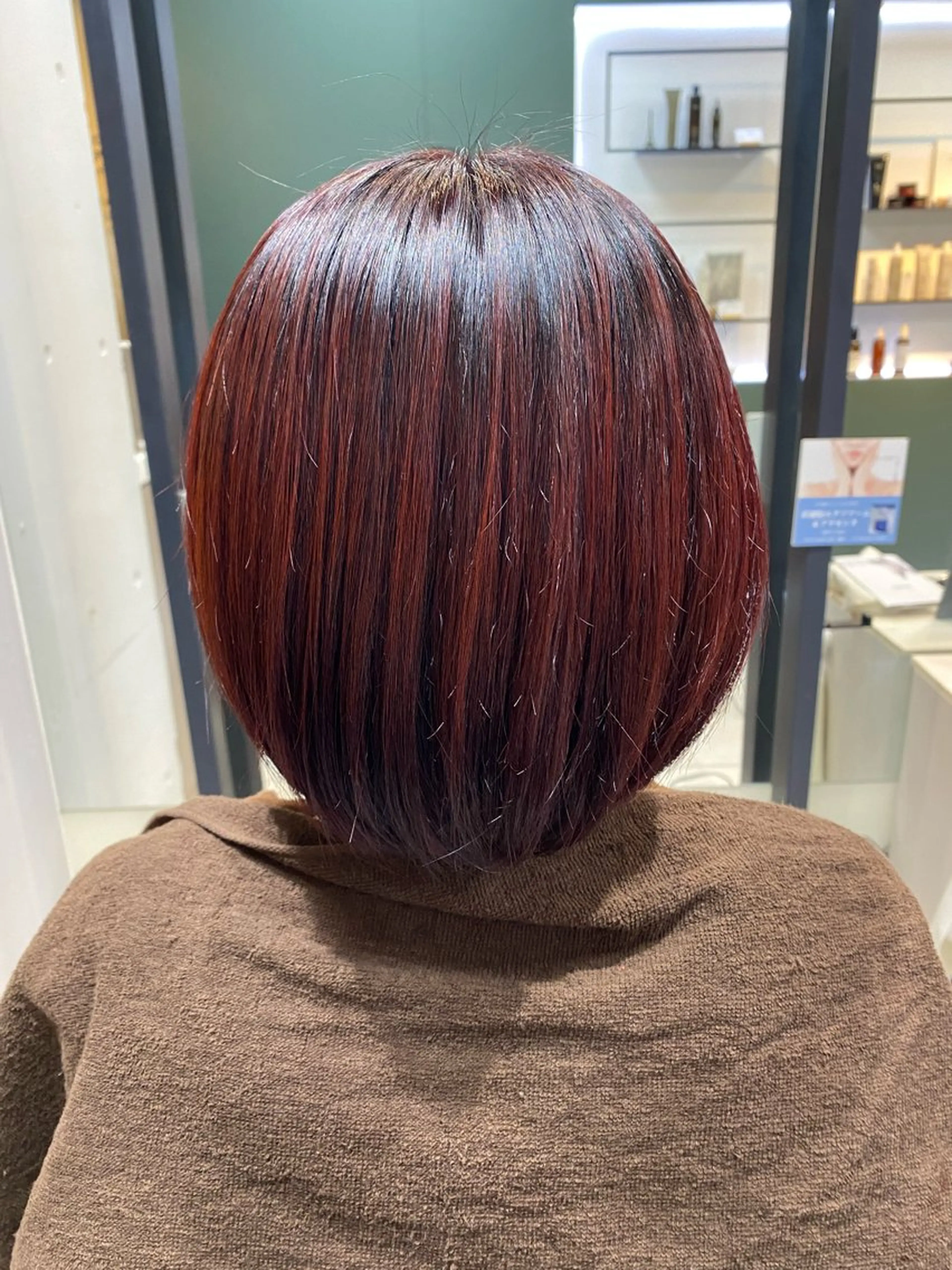 ミディアム カラー PREVIA銀座渡辺 真矢のヘアスタイル