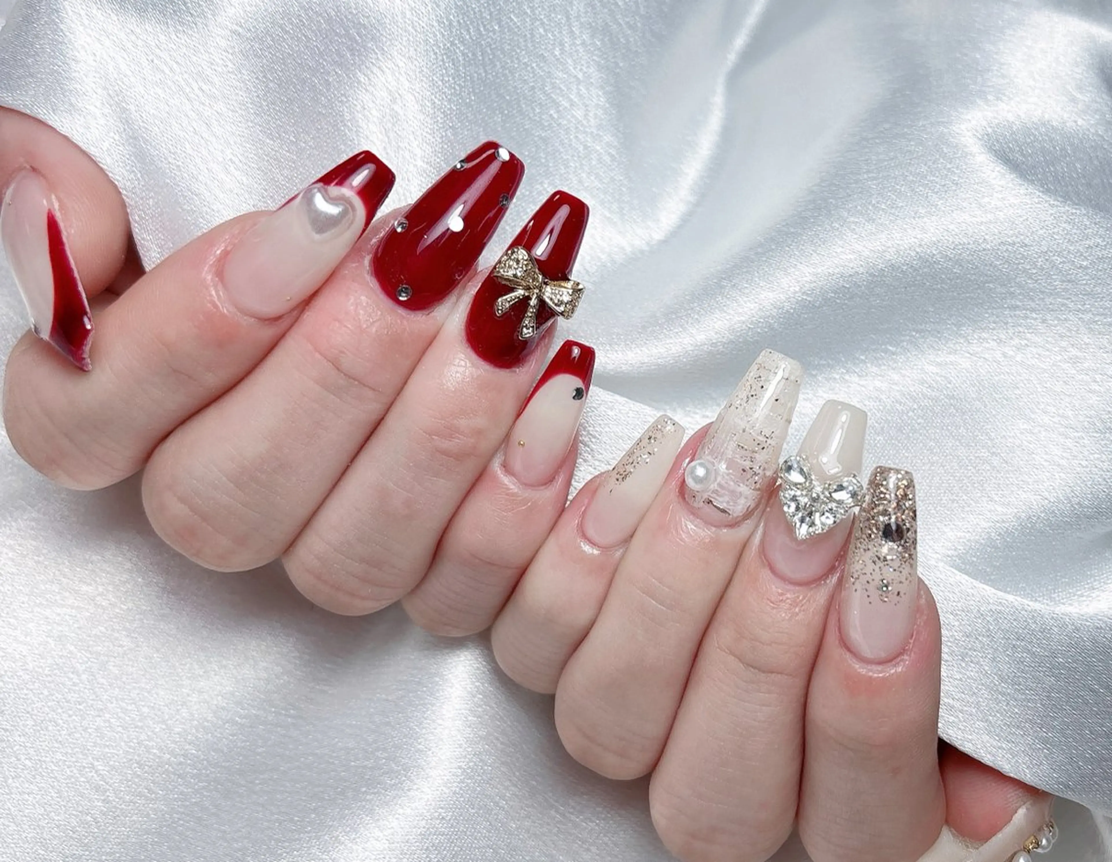 ネイル ハンドネイル Aura  Nail 長さだし/パラジェルのネイルデザイン