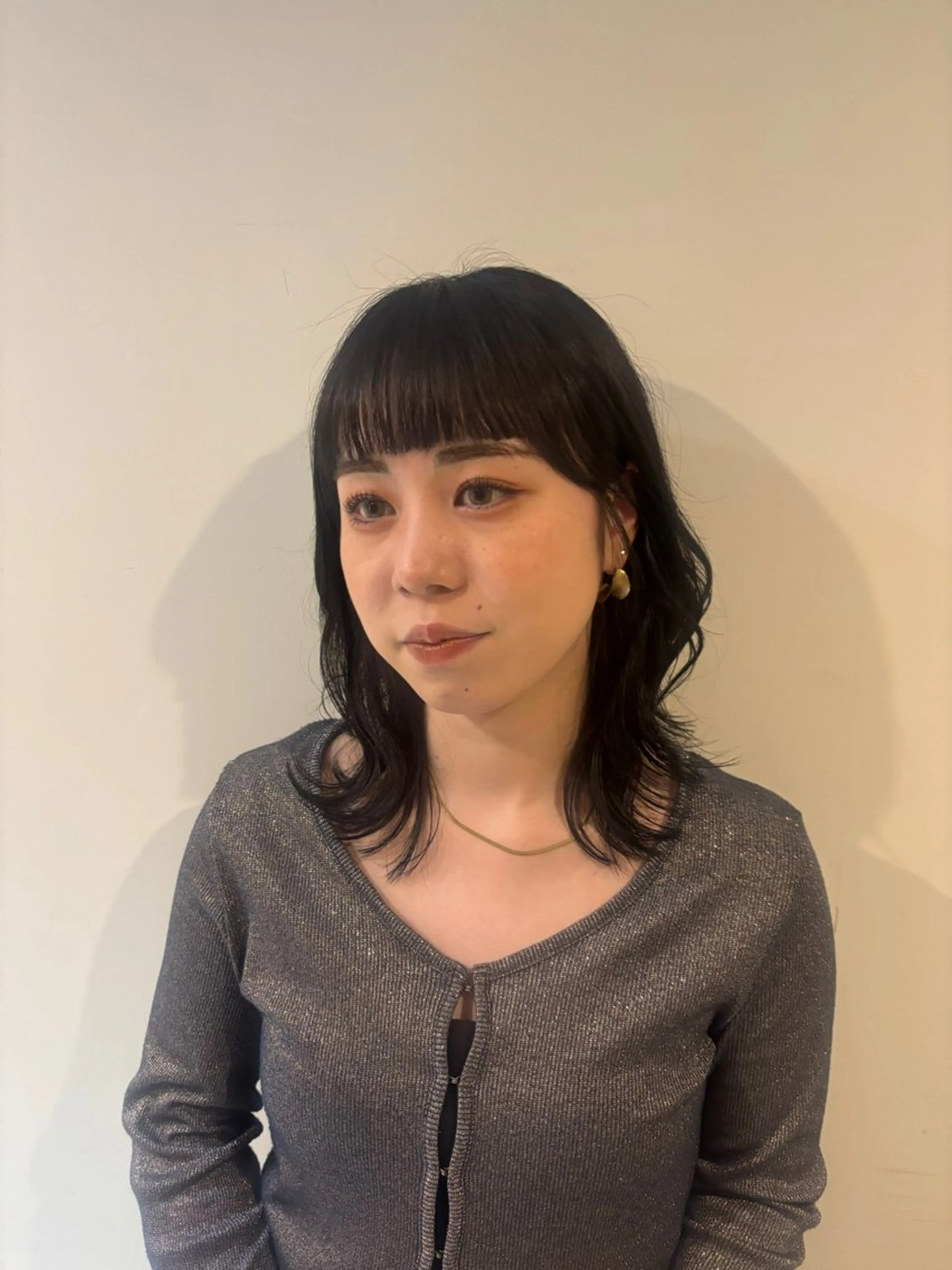 ミディアム YUKI 🌕 «ダブルカラー»のヘアスタイル