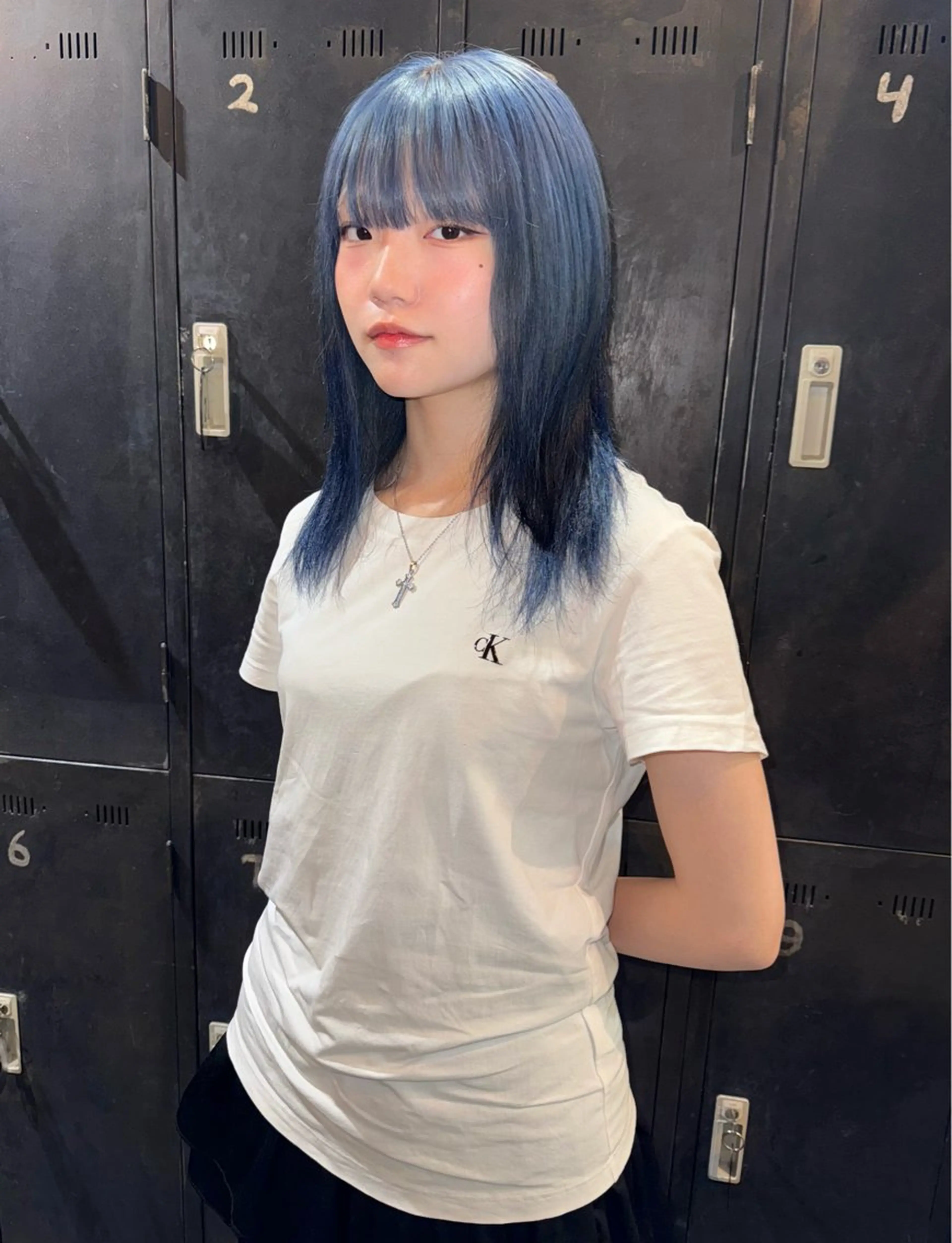 ミディアム ヘアカラー トリートメント ハイトーン/デザイン honokaのヘアスタイル