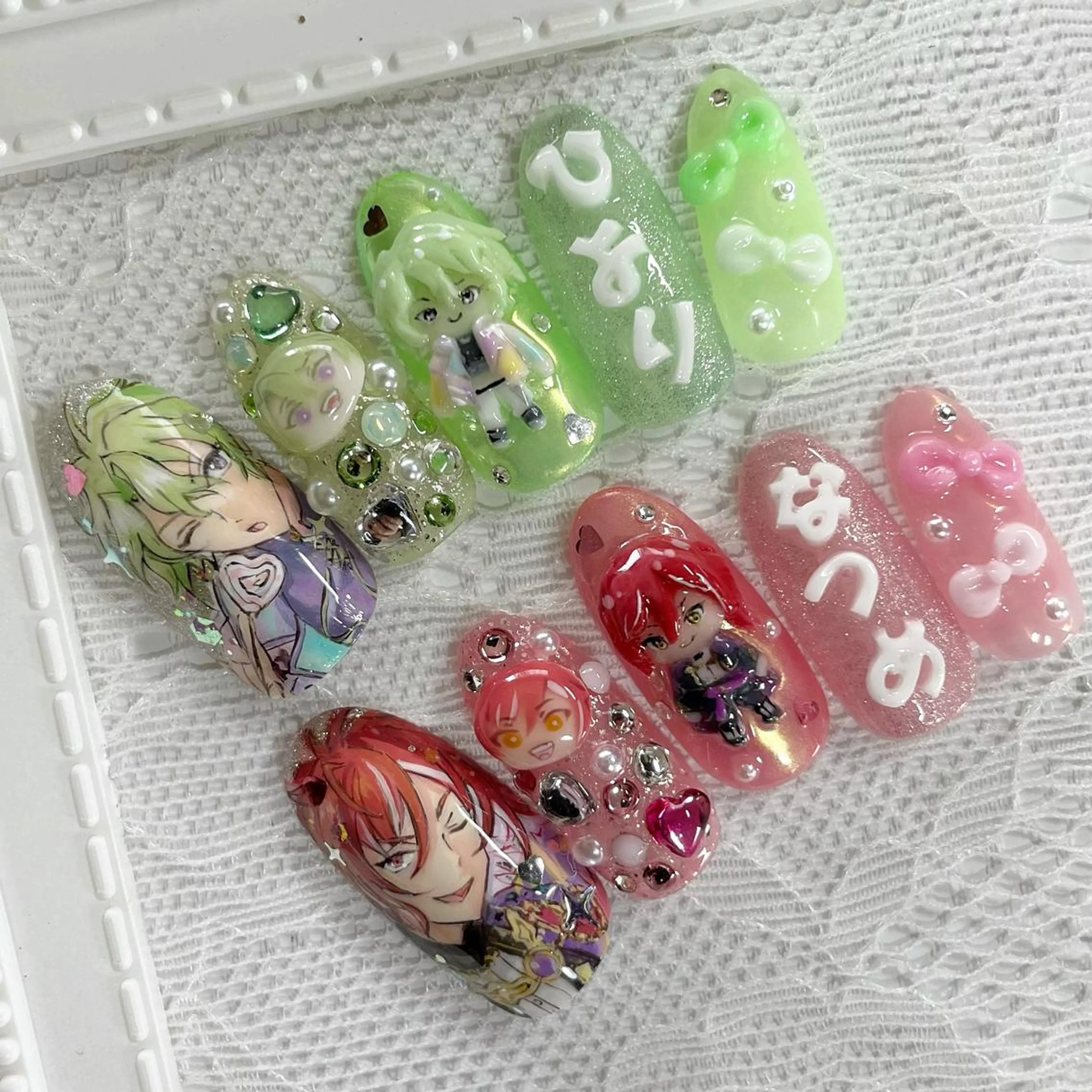 ネイル ネイルチップ 東 千夏のネイルデザイン