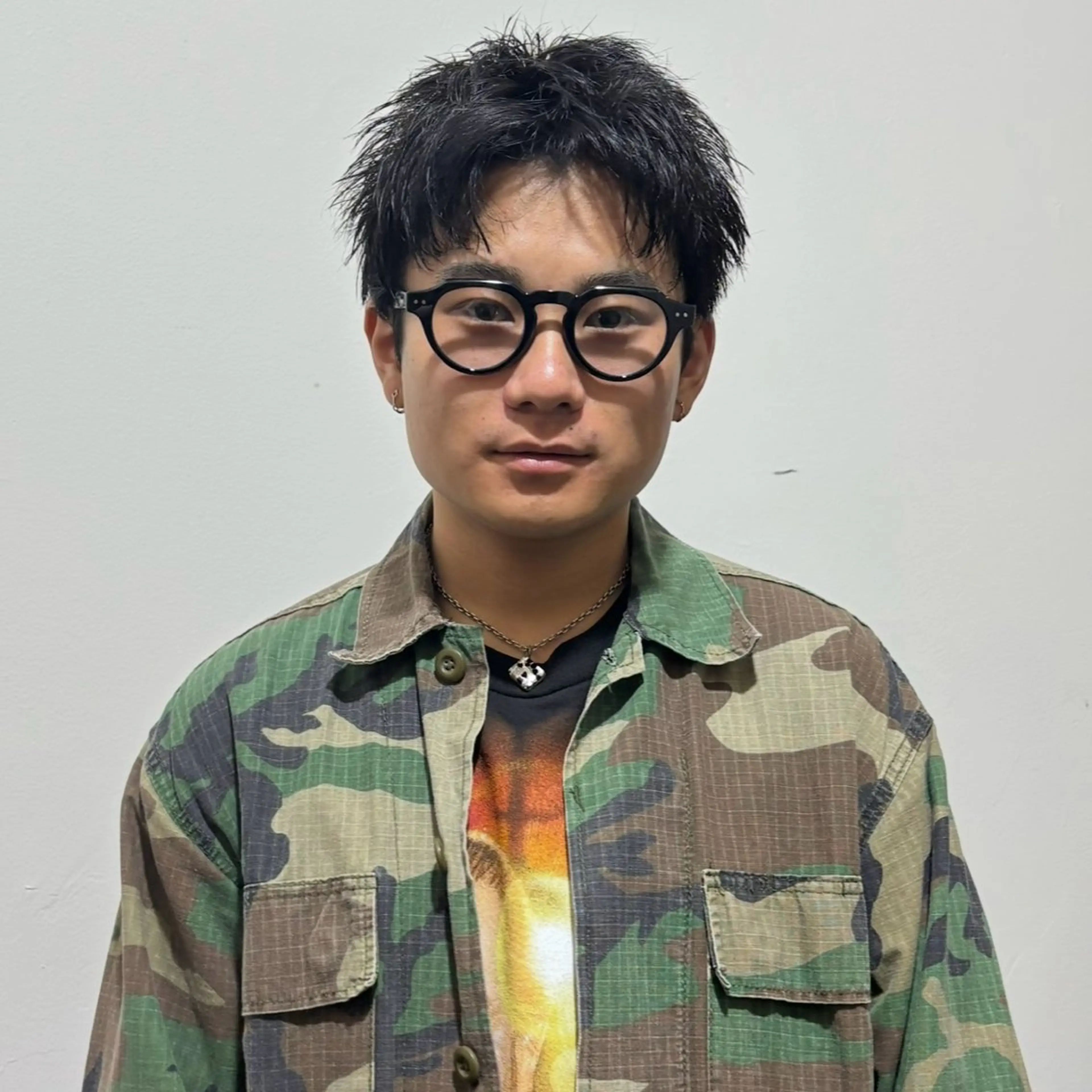 ショート パーマ メンズ 服に合うお洒落ヘア /GLOP リュートのヘアスタイル