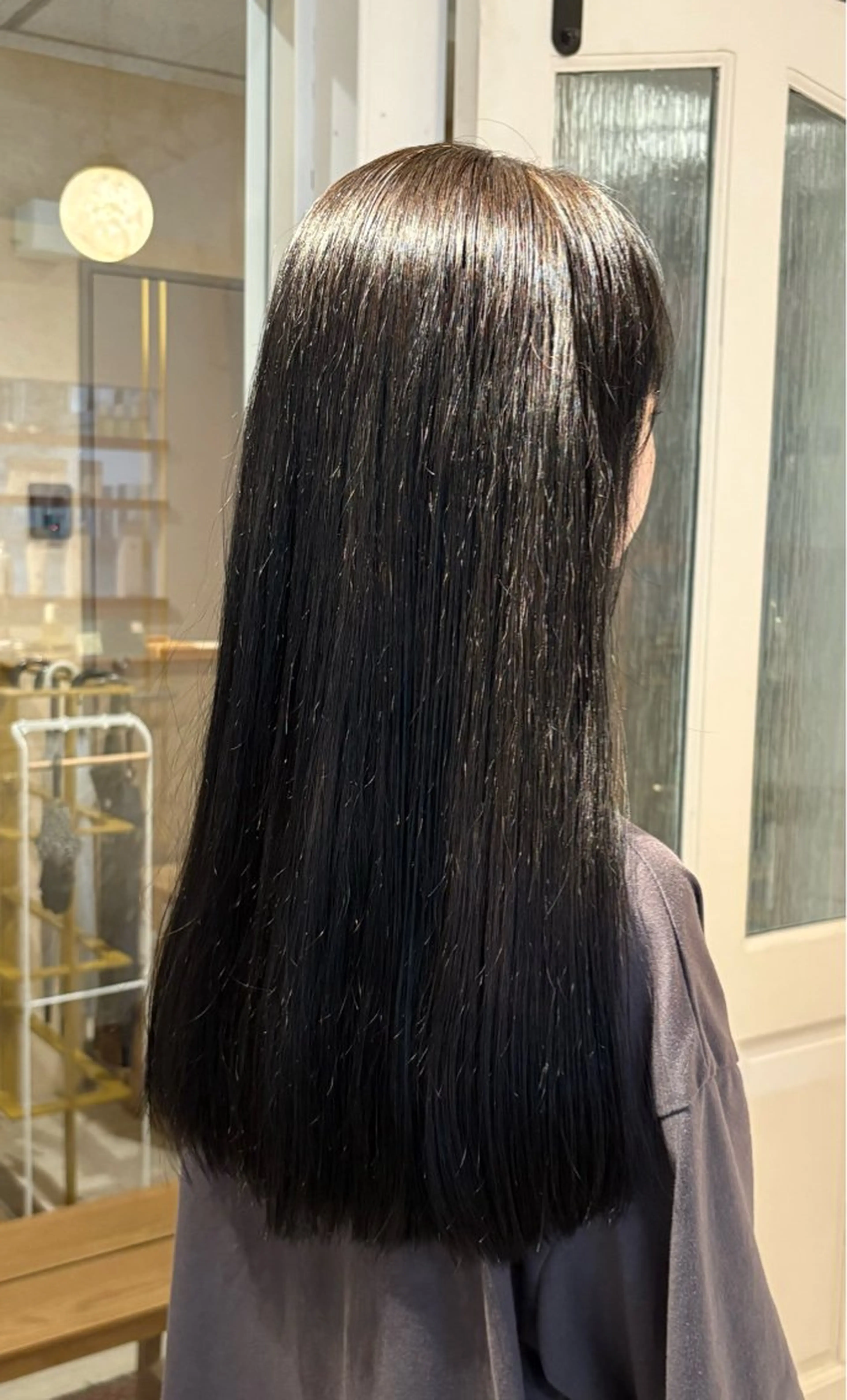 ロング カラー ヘアカラー トリートメント rina/似合わせ/ 艶髪カラー/髪質改善のヘアスタイル