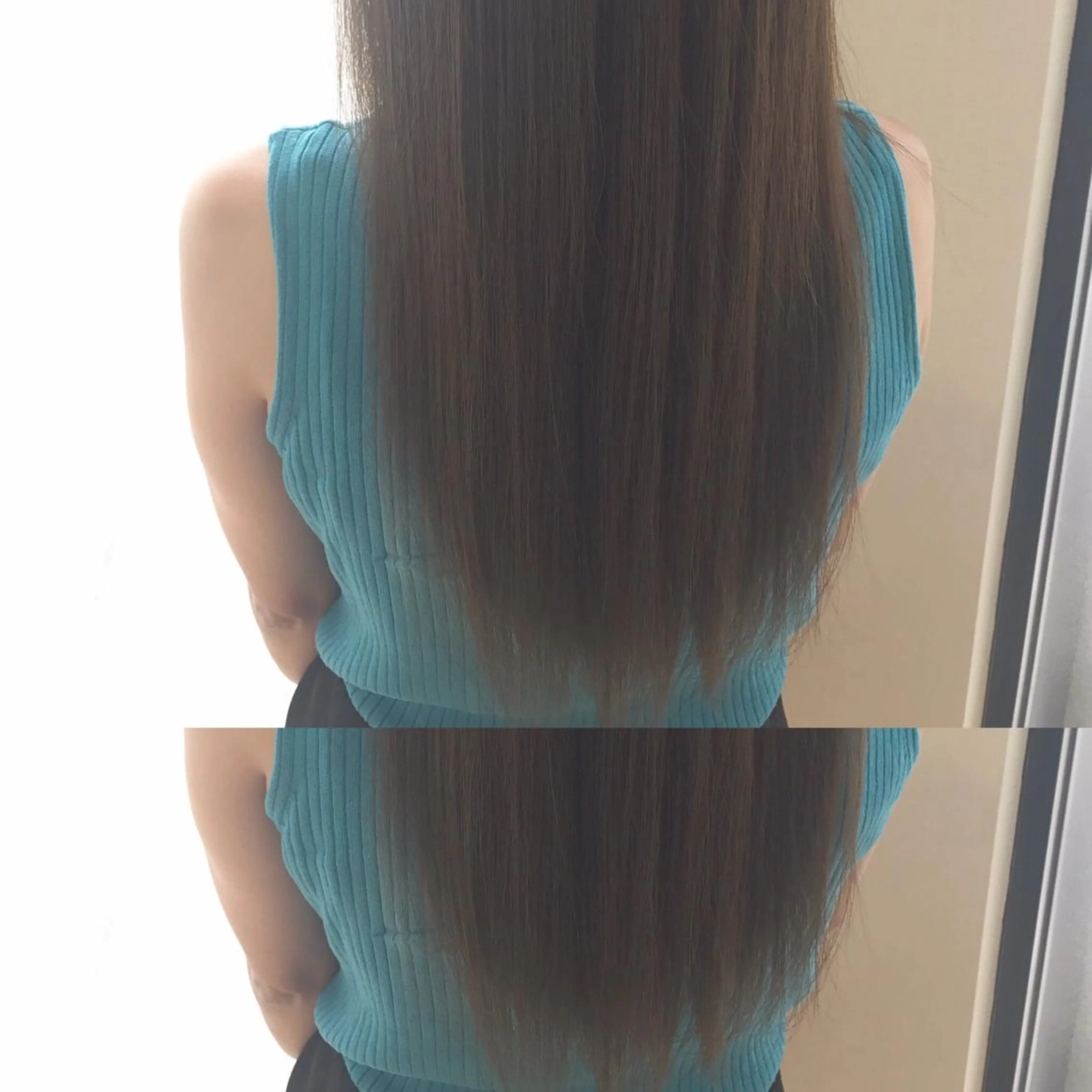 ロング カラー アッシュ ヘアカラー トリートメント 金沢 広美のヘアスタイル