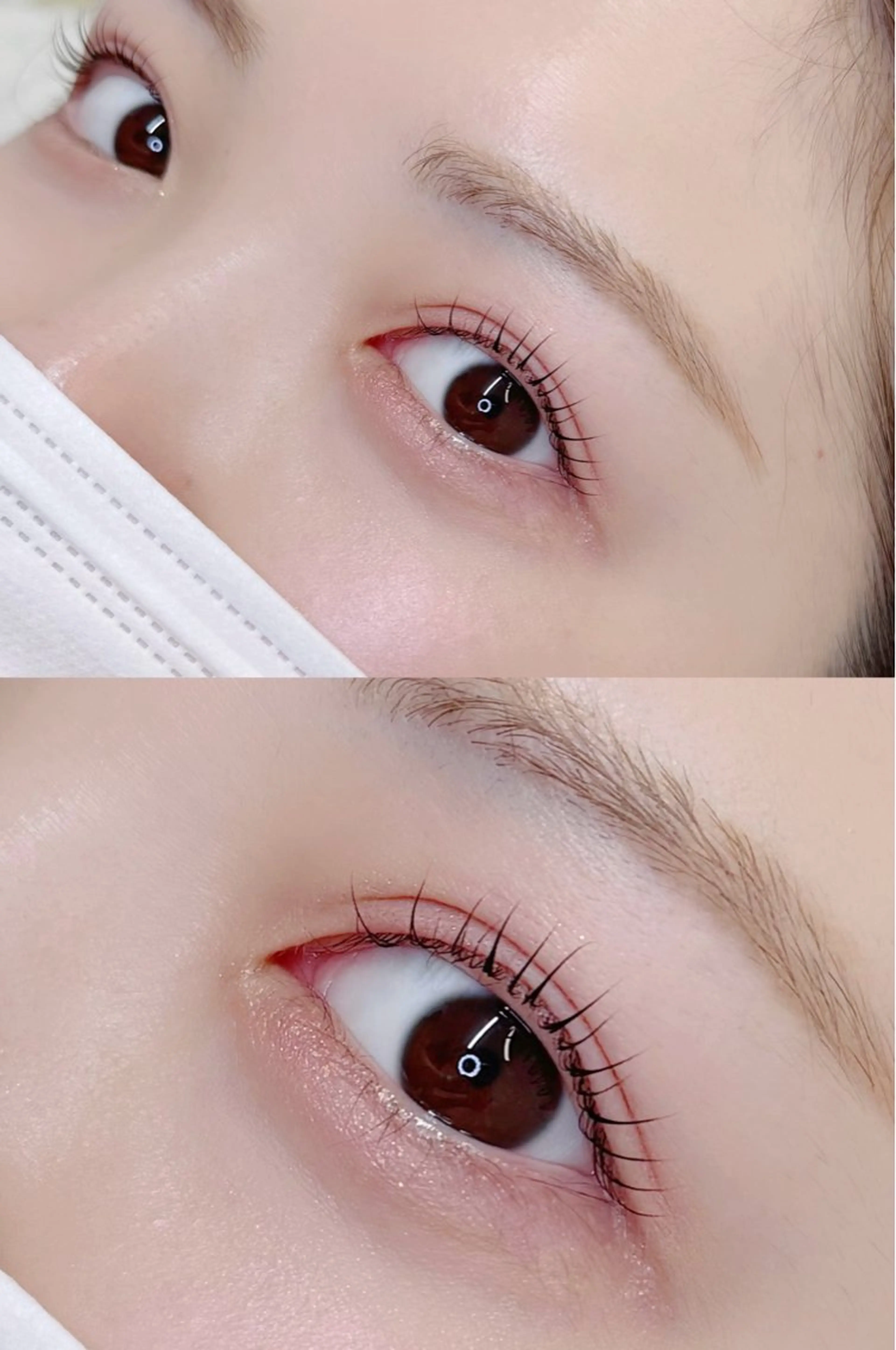 マツエク・マツパ 一重×まつ毛パーマ Ail eye ami 桜上水のマツエク・マツパデザイン