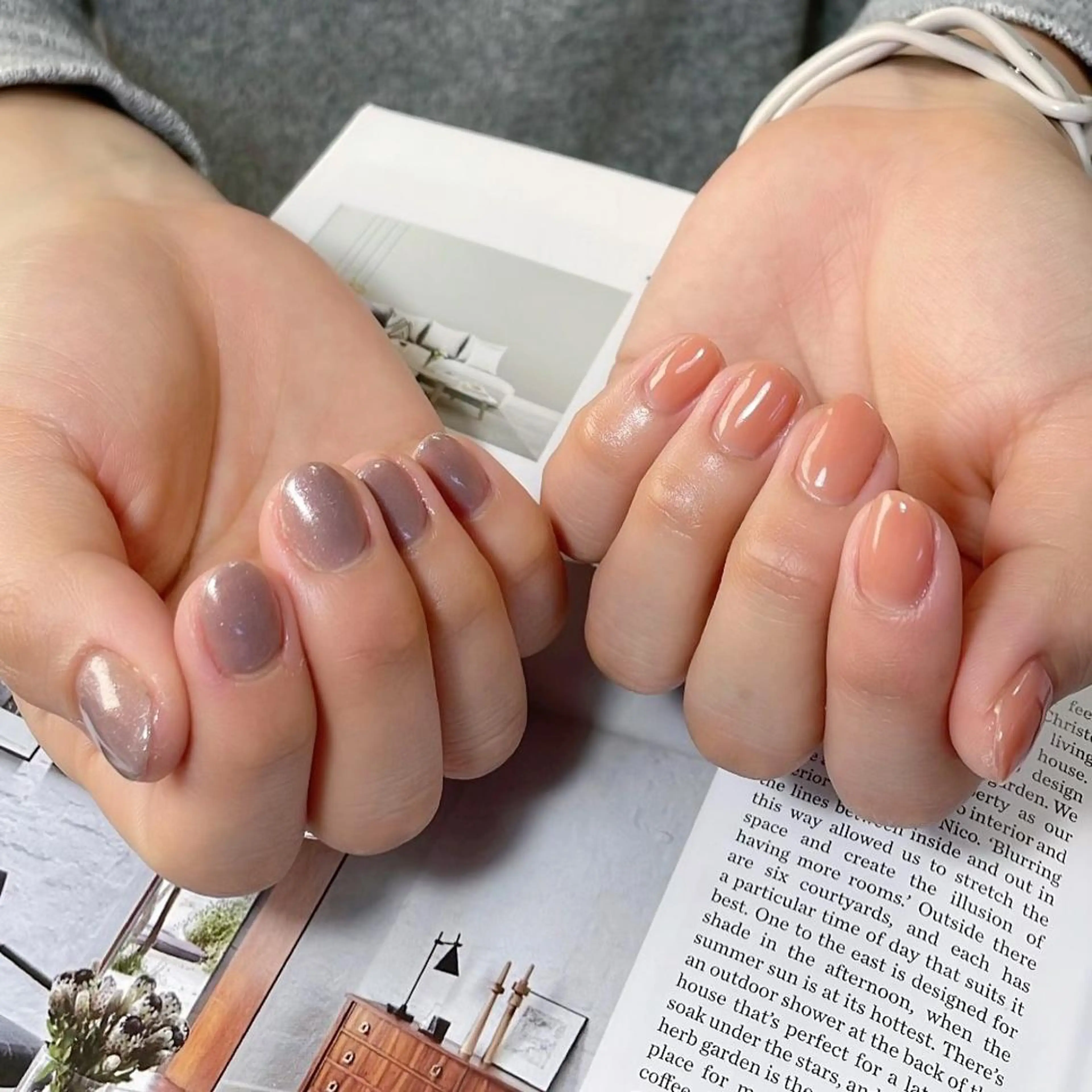 ネイル ワンカラーネイル ハンドネイル Lofinails ちひろのネイルデザイン