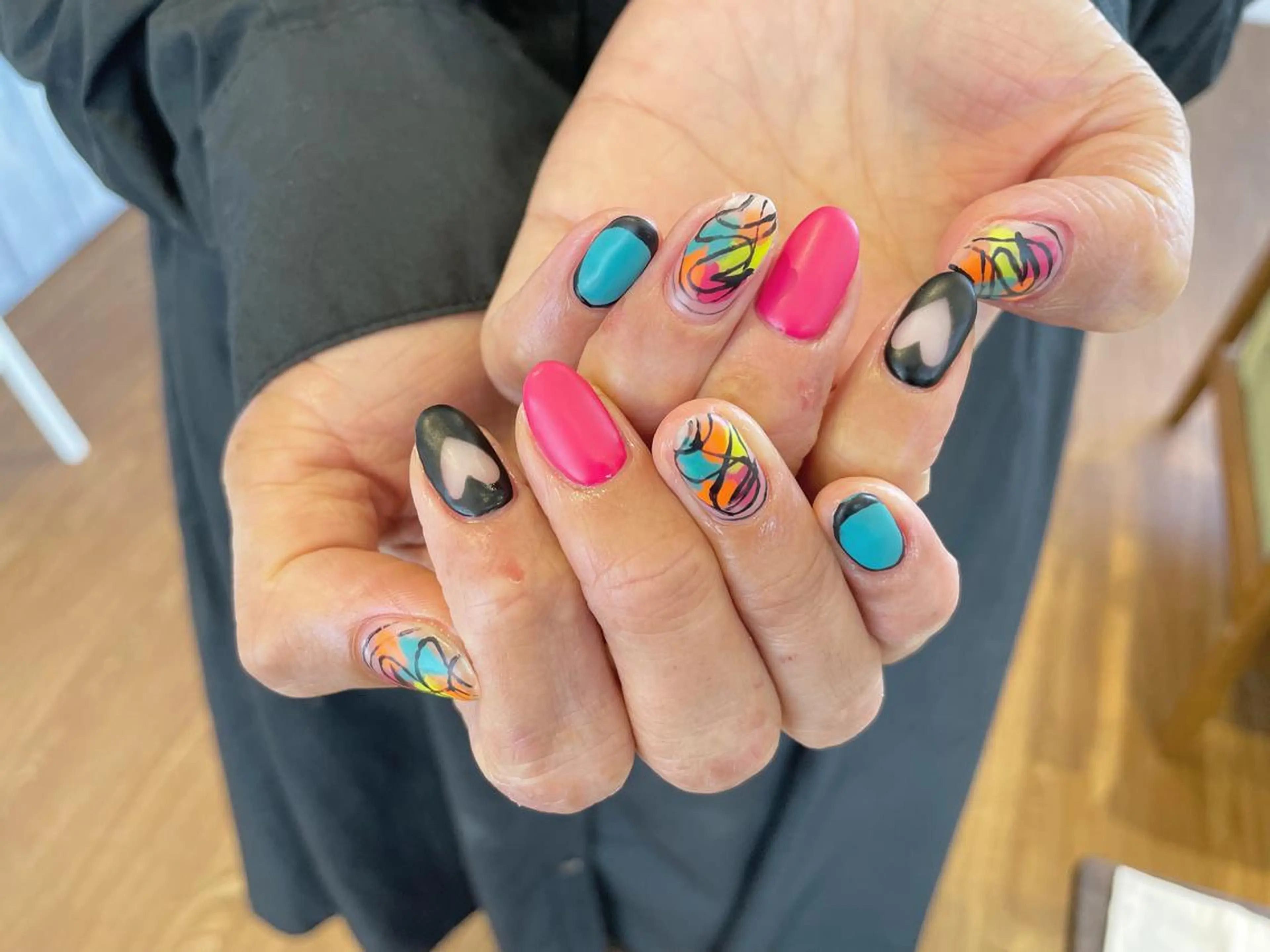 ネイル アートネイル SHEEP 🐏のネイルデザイン