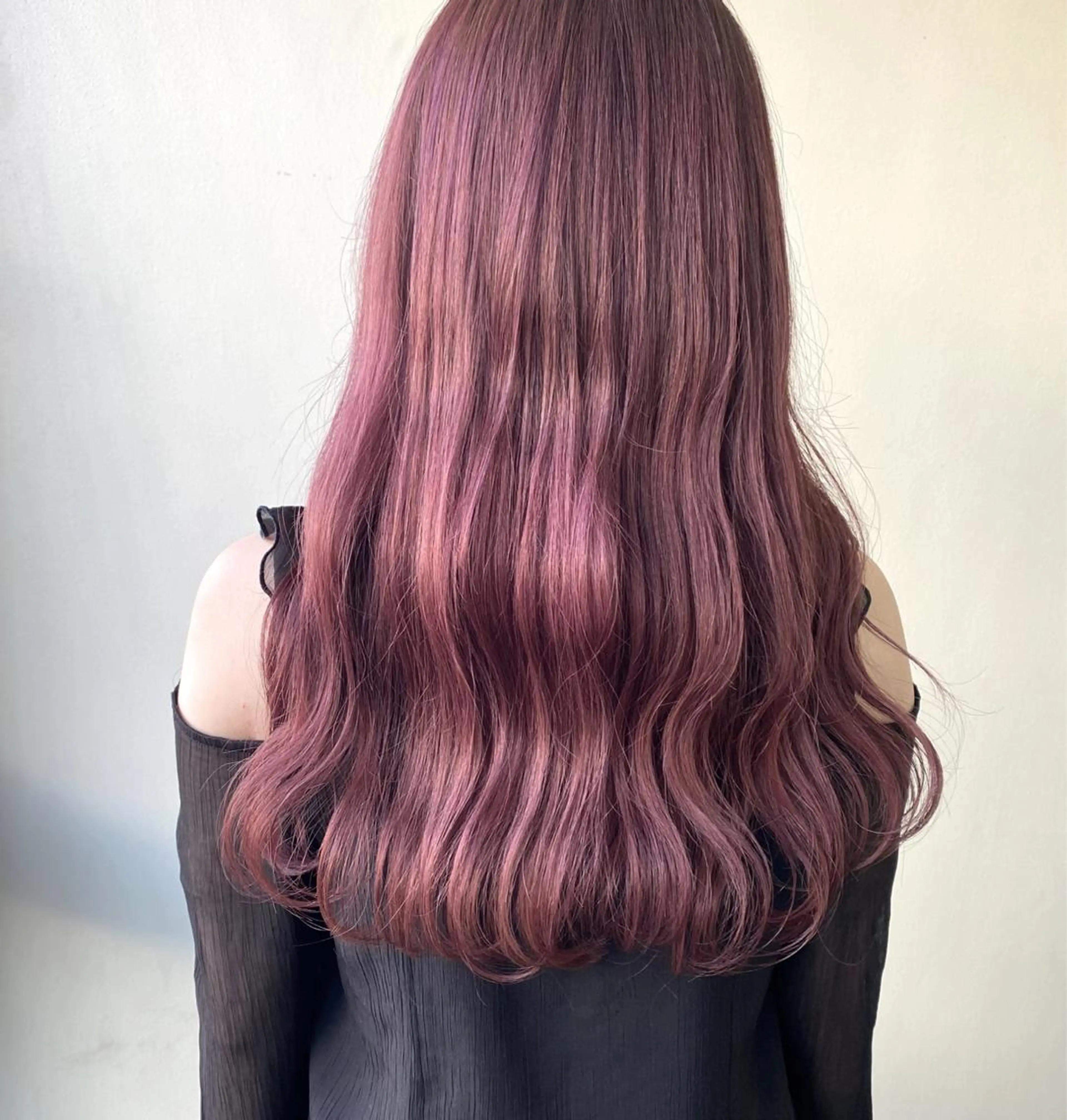 ロング アッシュ 韓国ヘア🇰🇷 SAYAのヘアスタイル