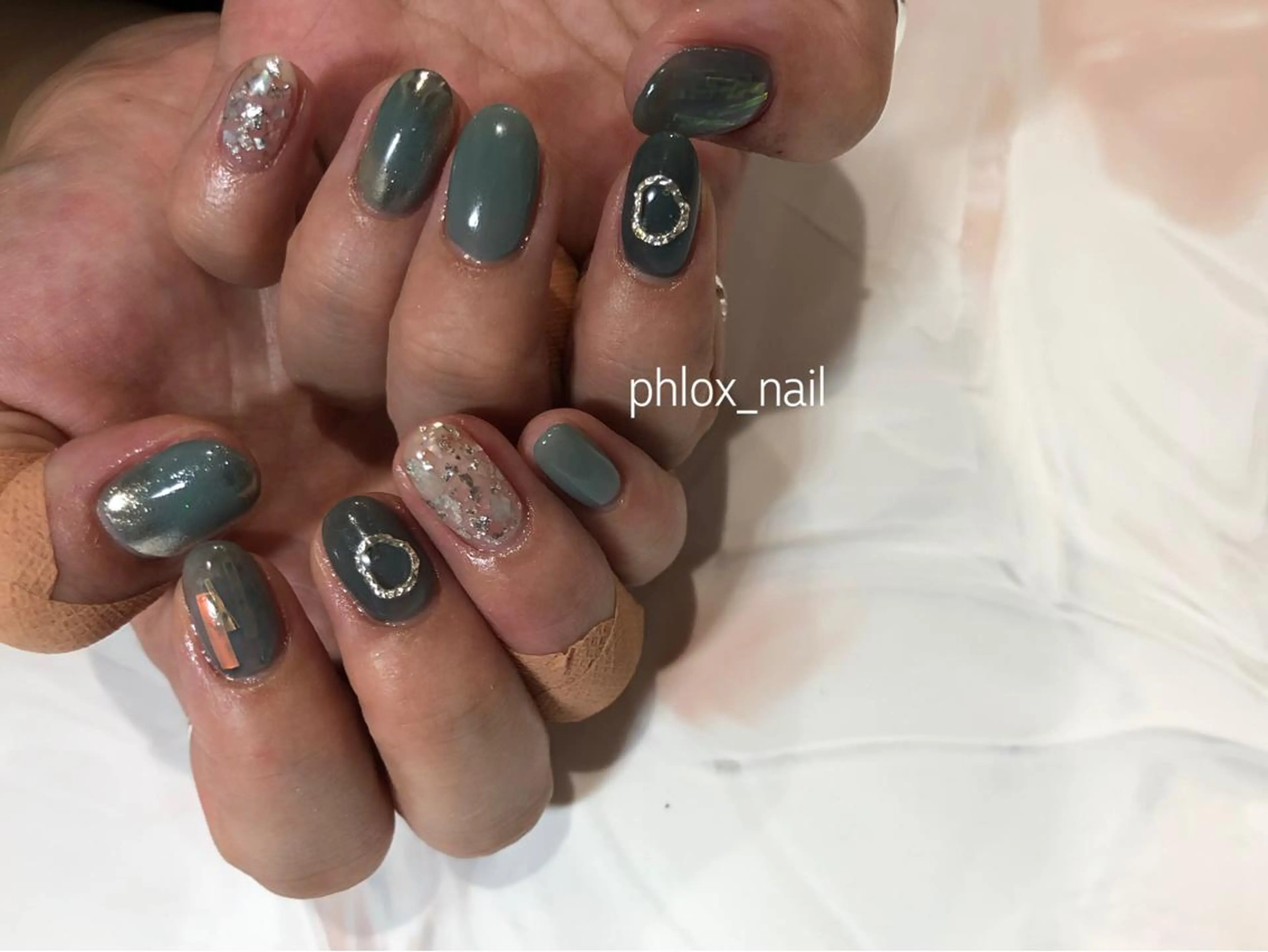 ネイル s/w ＿shokoのネイルデザイン