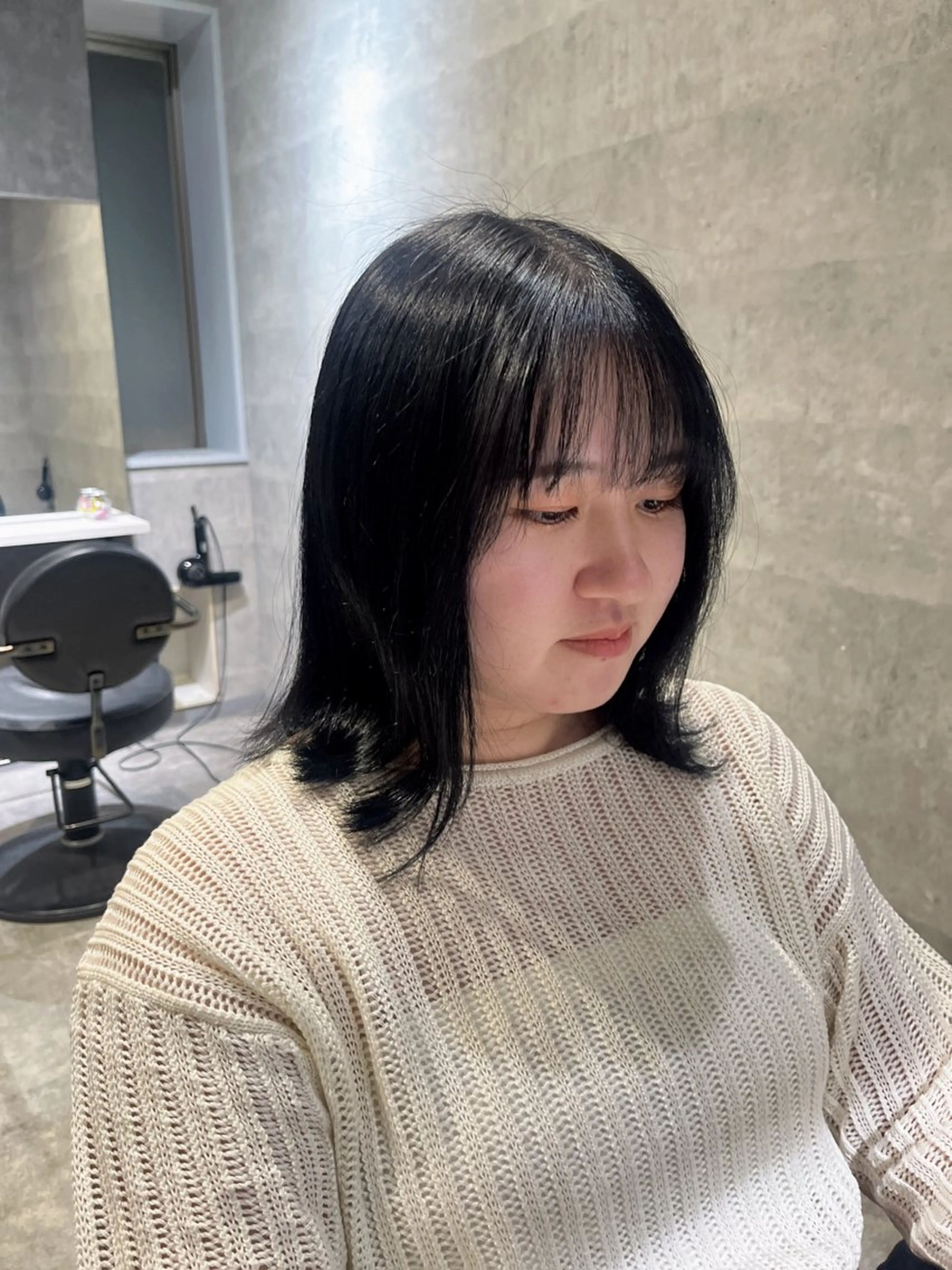ショート ヘアカラー 辻 奈々のヘアスタイル