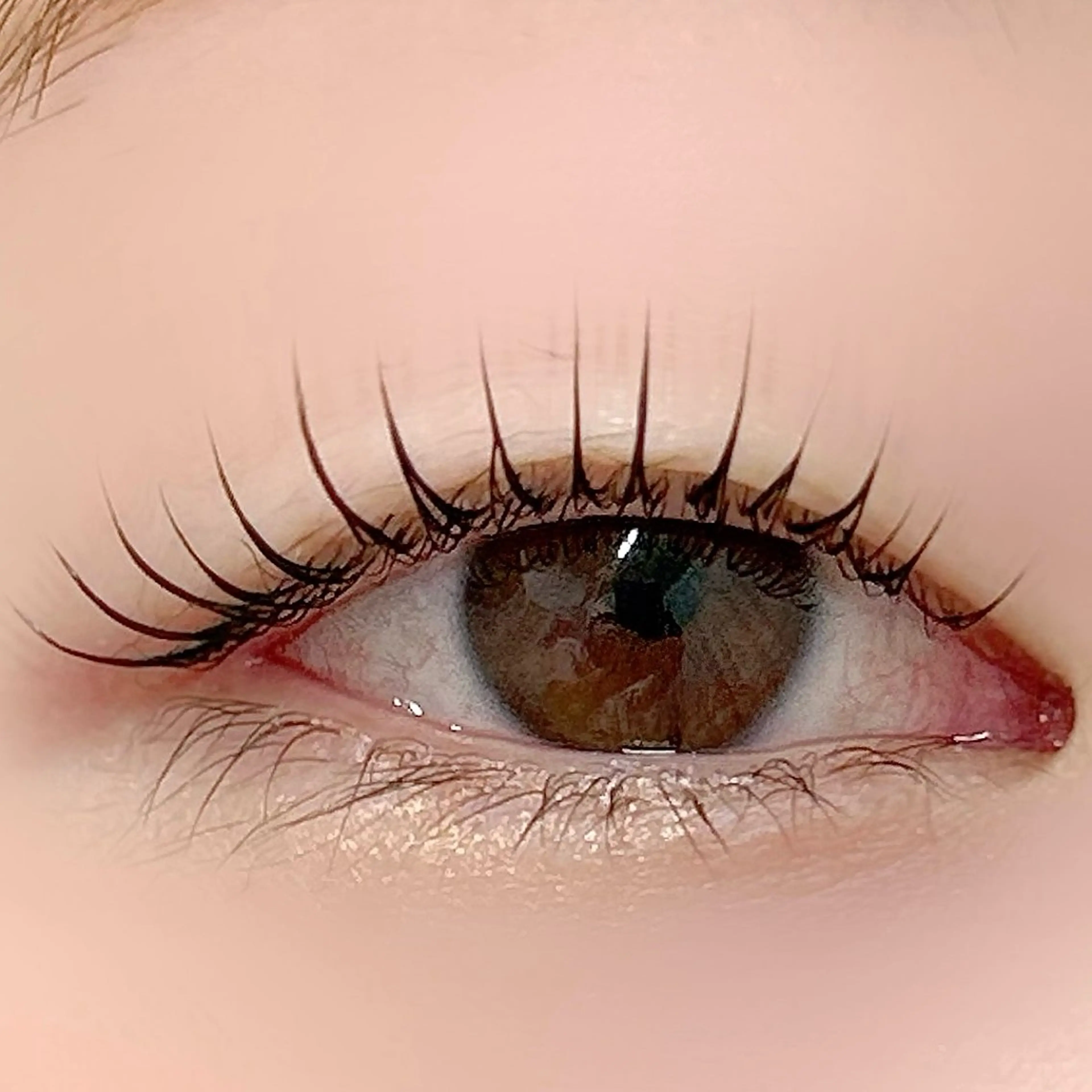 マツエク・マツパ パリジェンヌラッシュリフト 一重×まつ毛パーマ BellFlower Aki（眉・まつげ）のマツエク・マツパデザイン