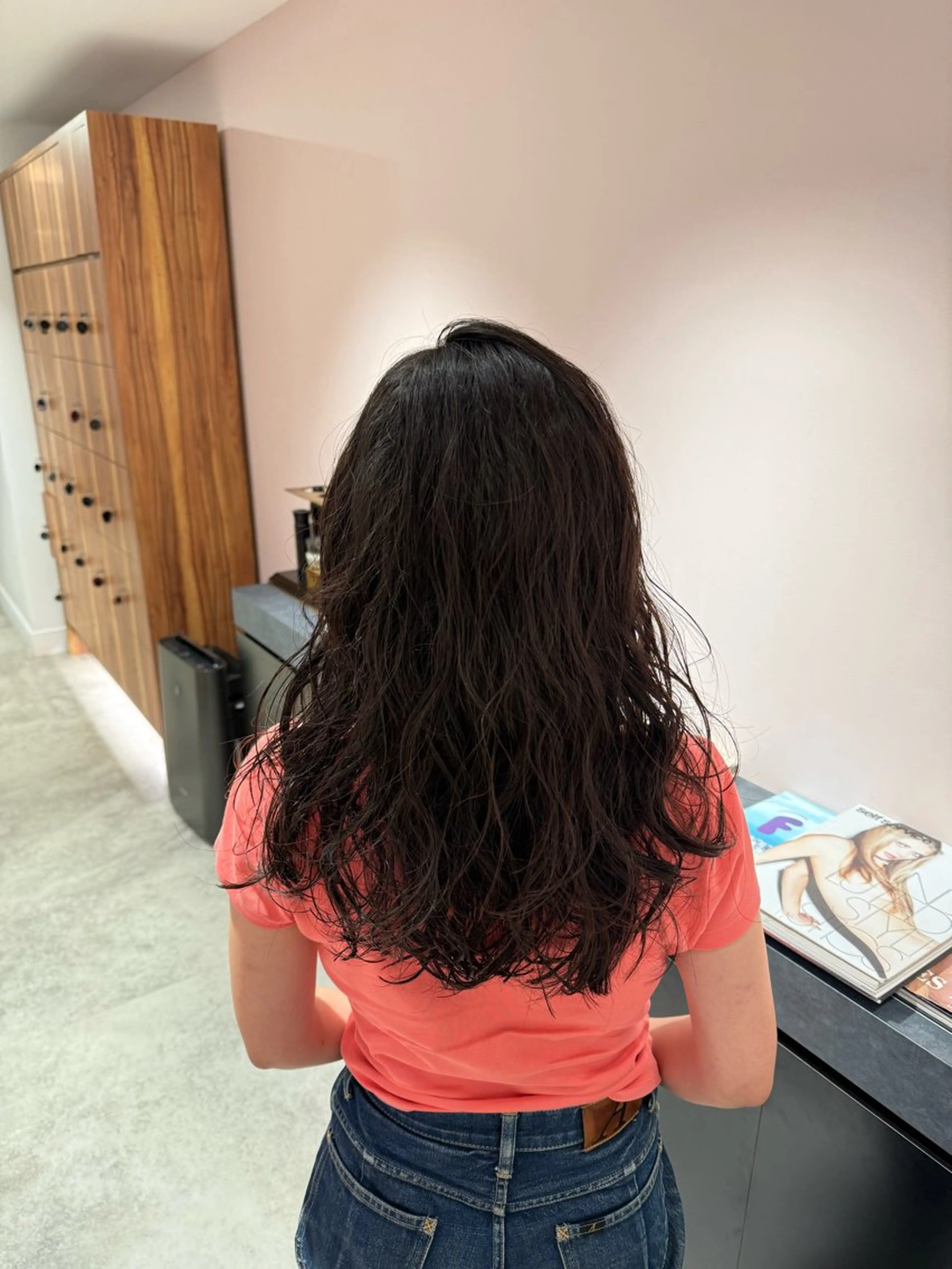 セミロング セミロングパーマ 🌷パーマ nanami🌷のヘアスタイル