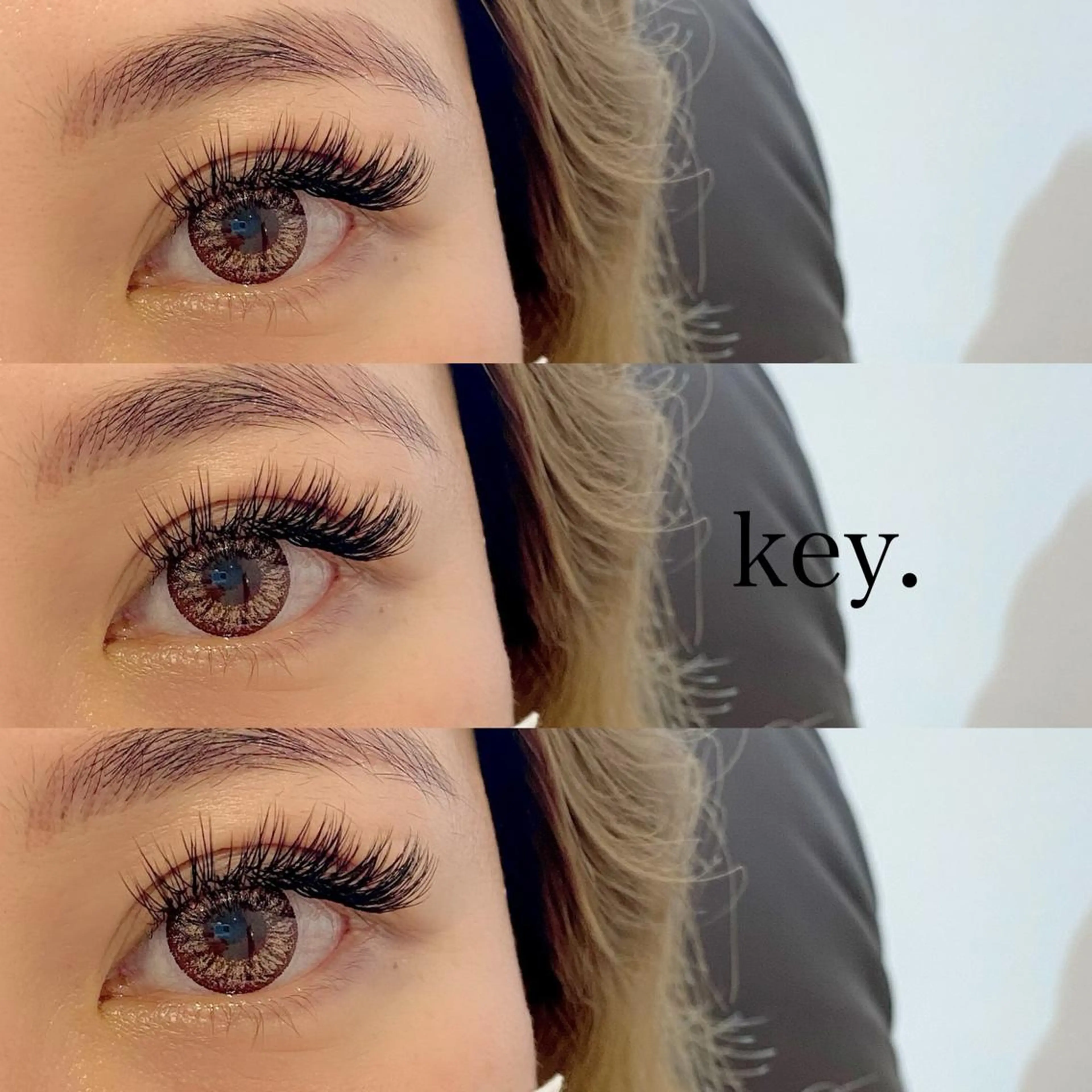 マツエク・マツパ バインドロック Cカール マツエク アイデザイナー Key（ケイ）の眉毛・アイブロウイメージ